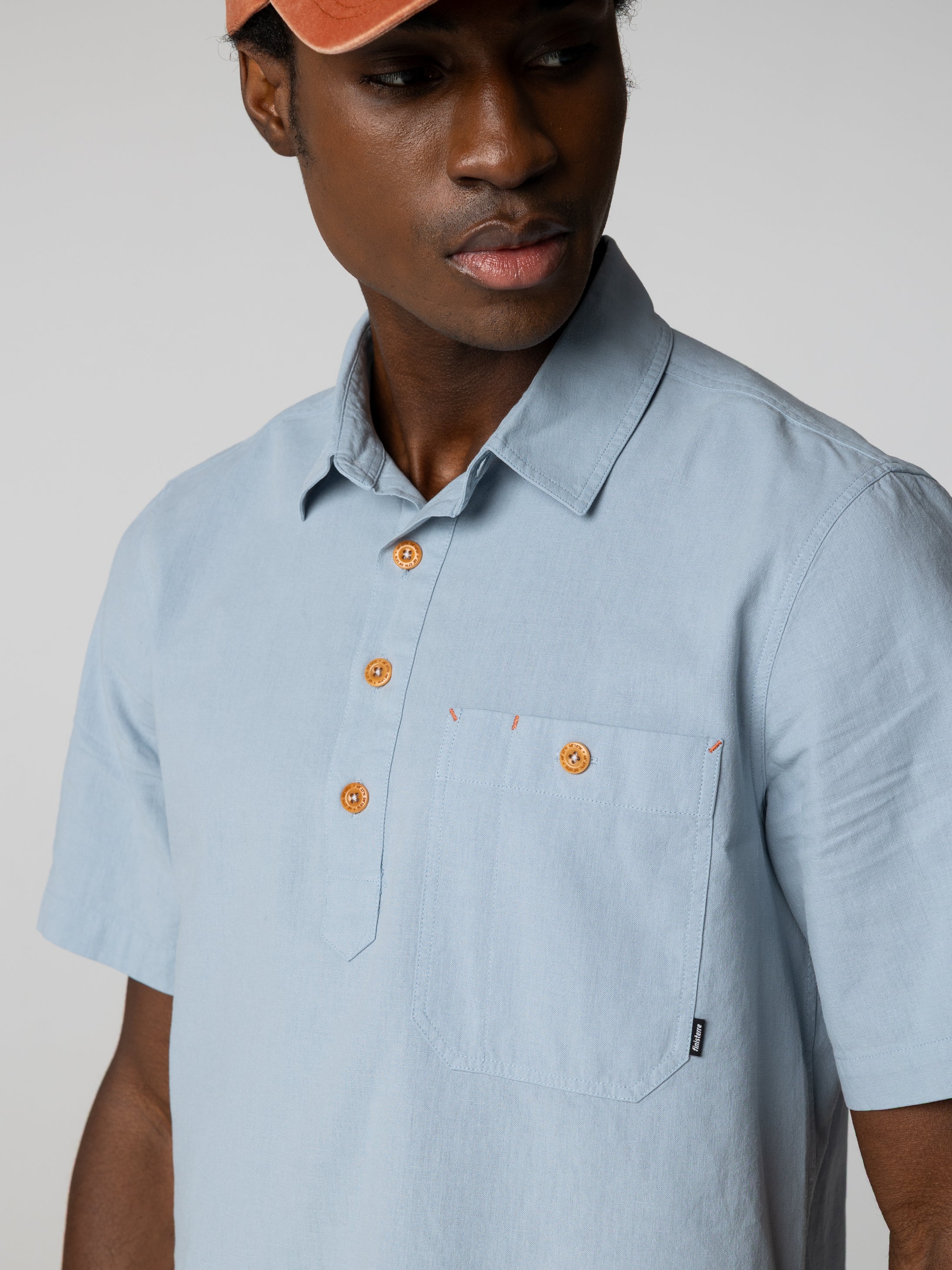 Men's Hendra Pop Over Shirt - Image 3