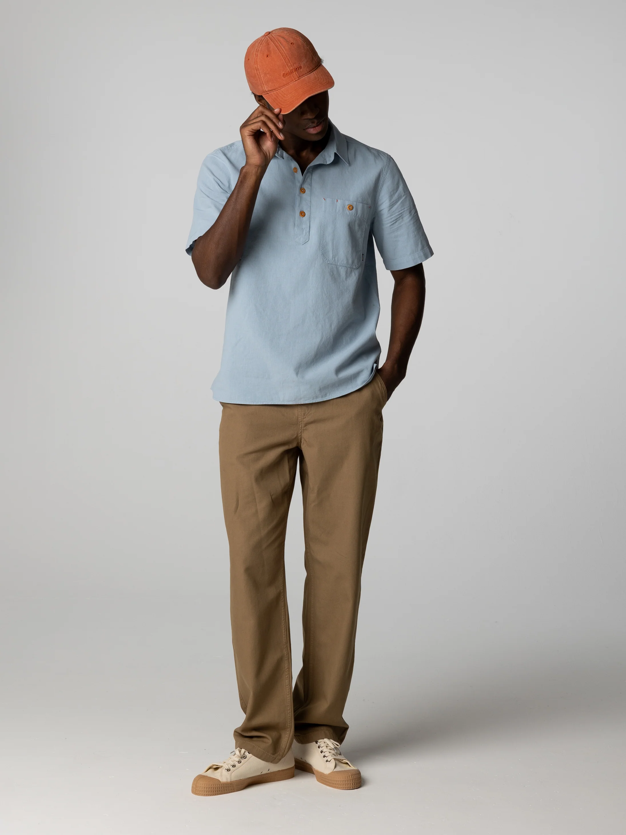Men's Hendra Pop Over Shirt - Image 4
