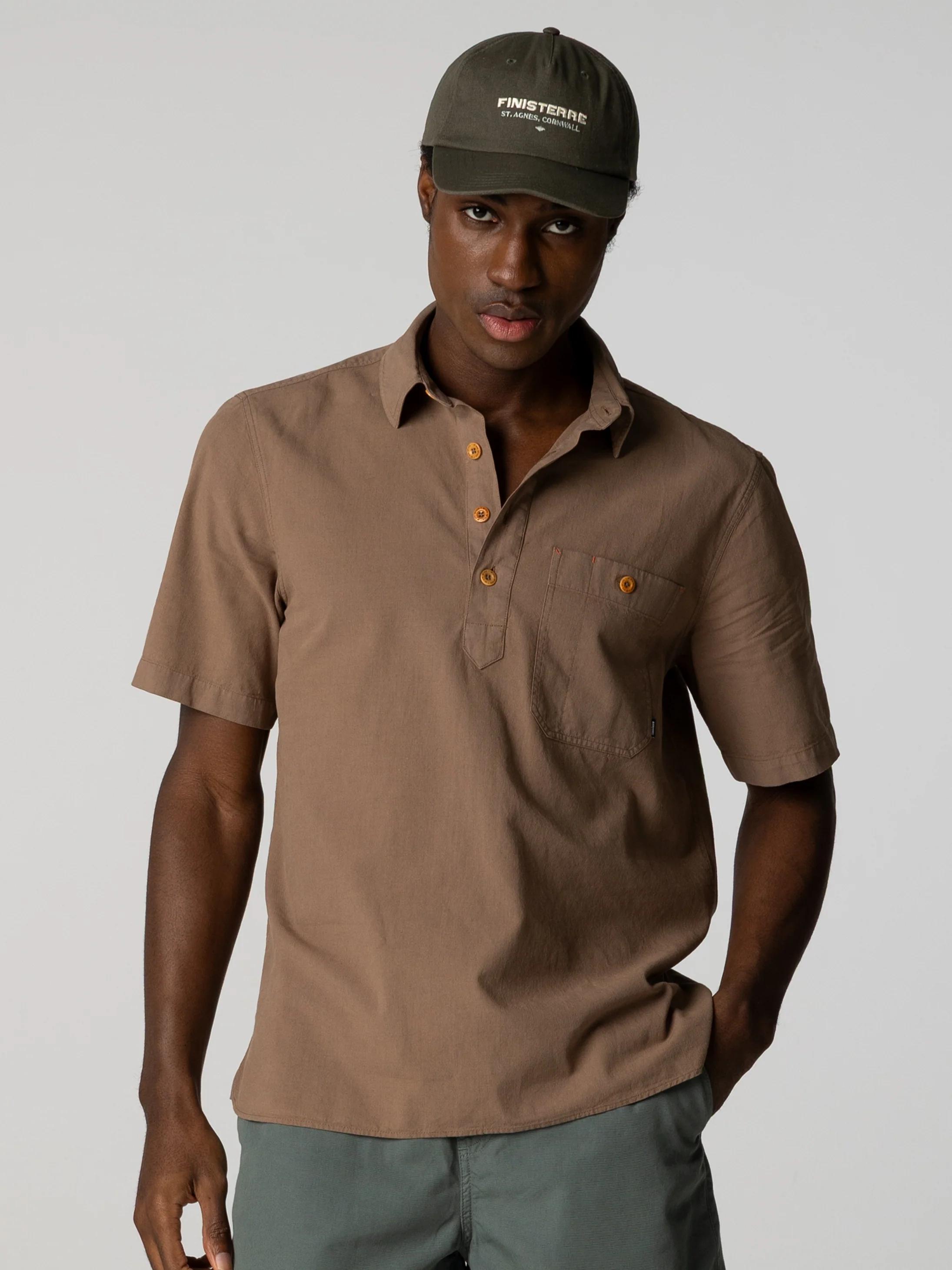 Men's Hendra Pop Over Shirt - Image 2