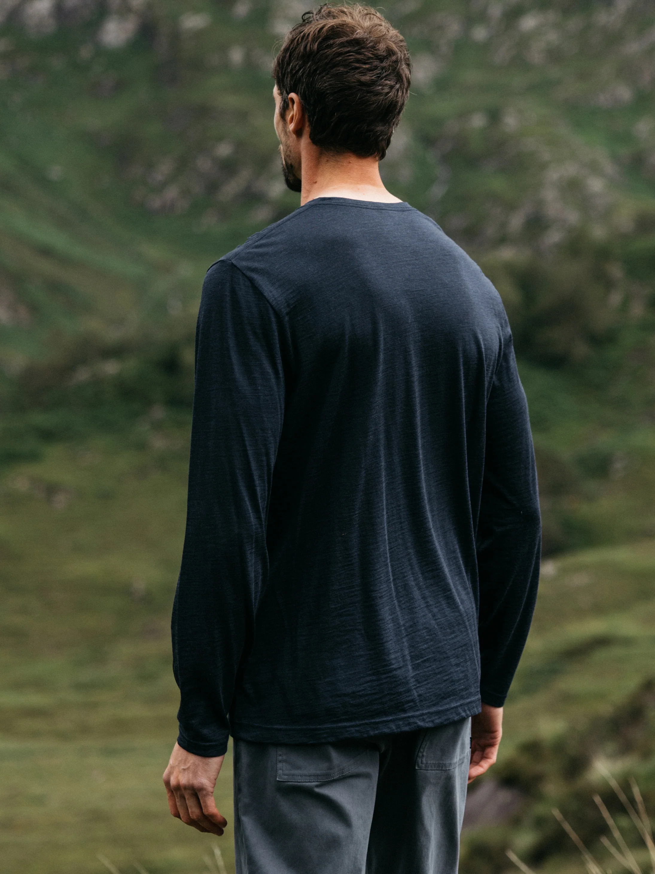 Men's Seeker Merino Long Sleeve T-Shirt - Image 3