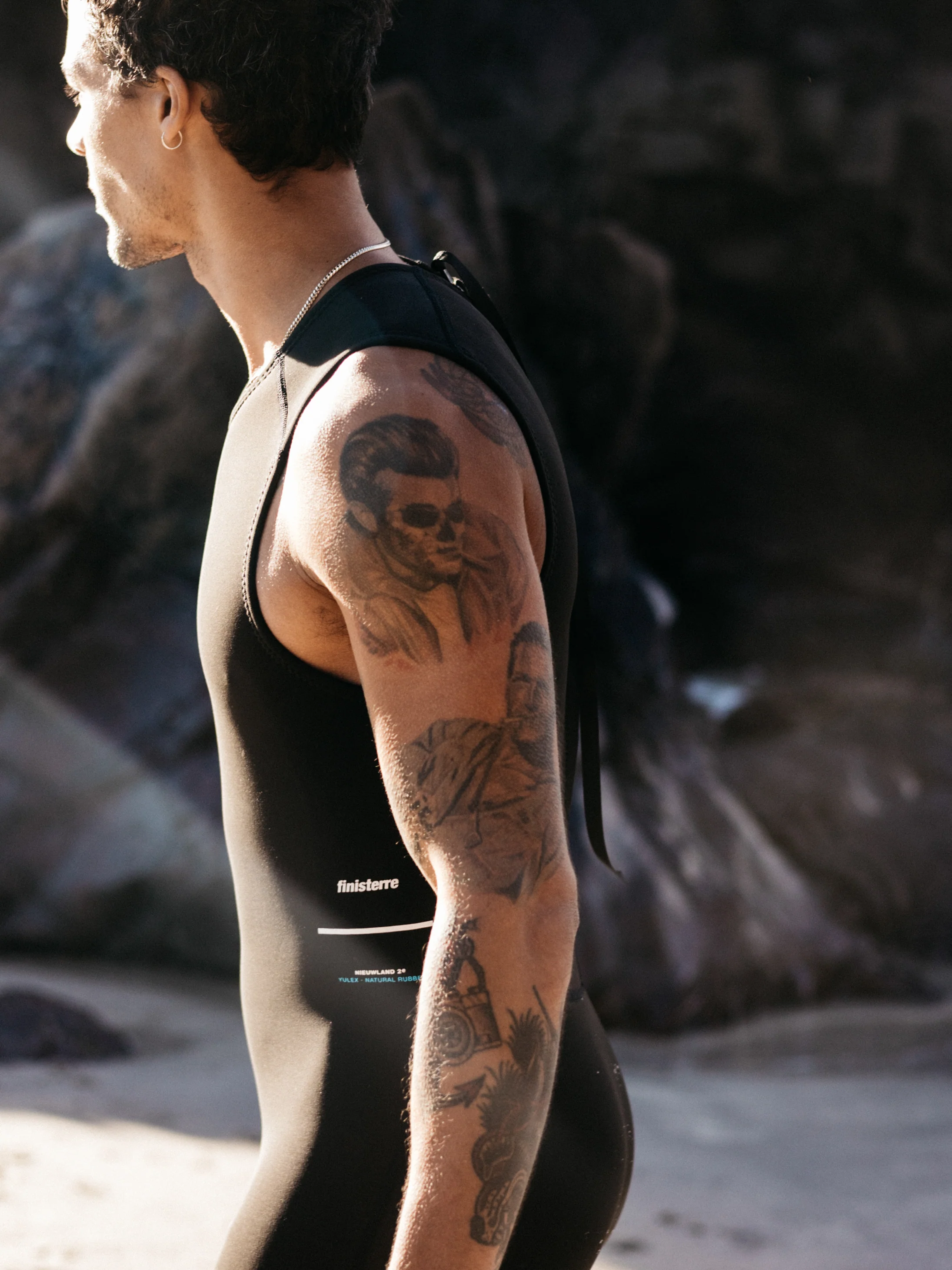 Men's Nieuwland 2mm Yulex® Sleeveless Shorty Wetsuit - Image 6