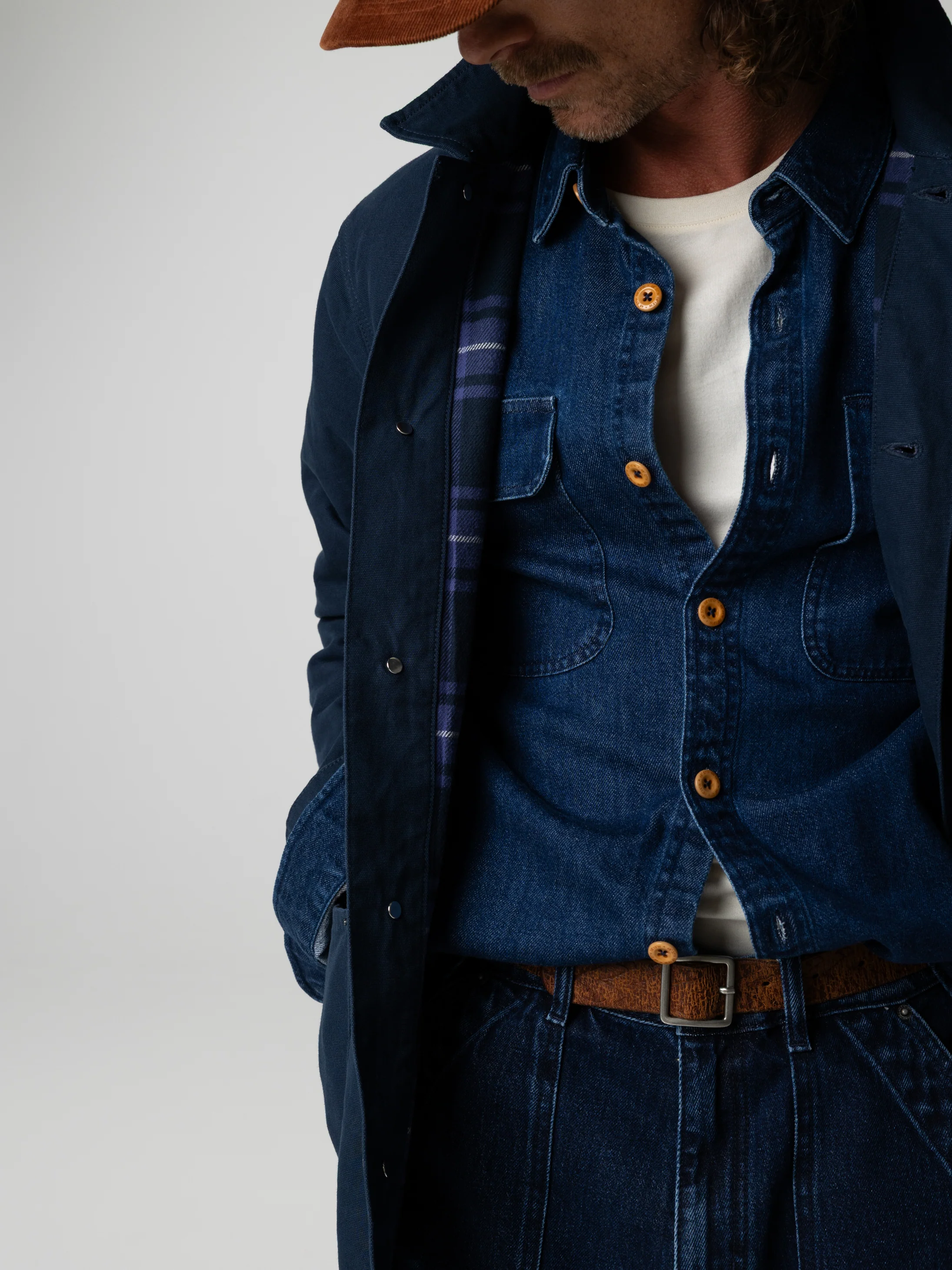 Men's Basset Flannel Lined Jacket - Image 7