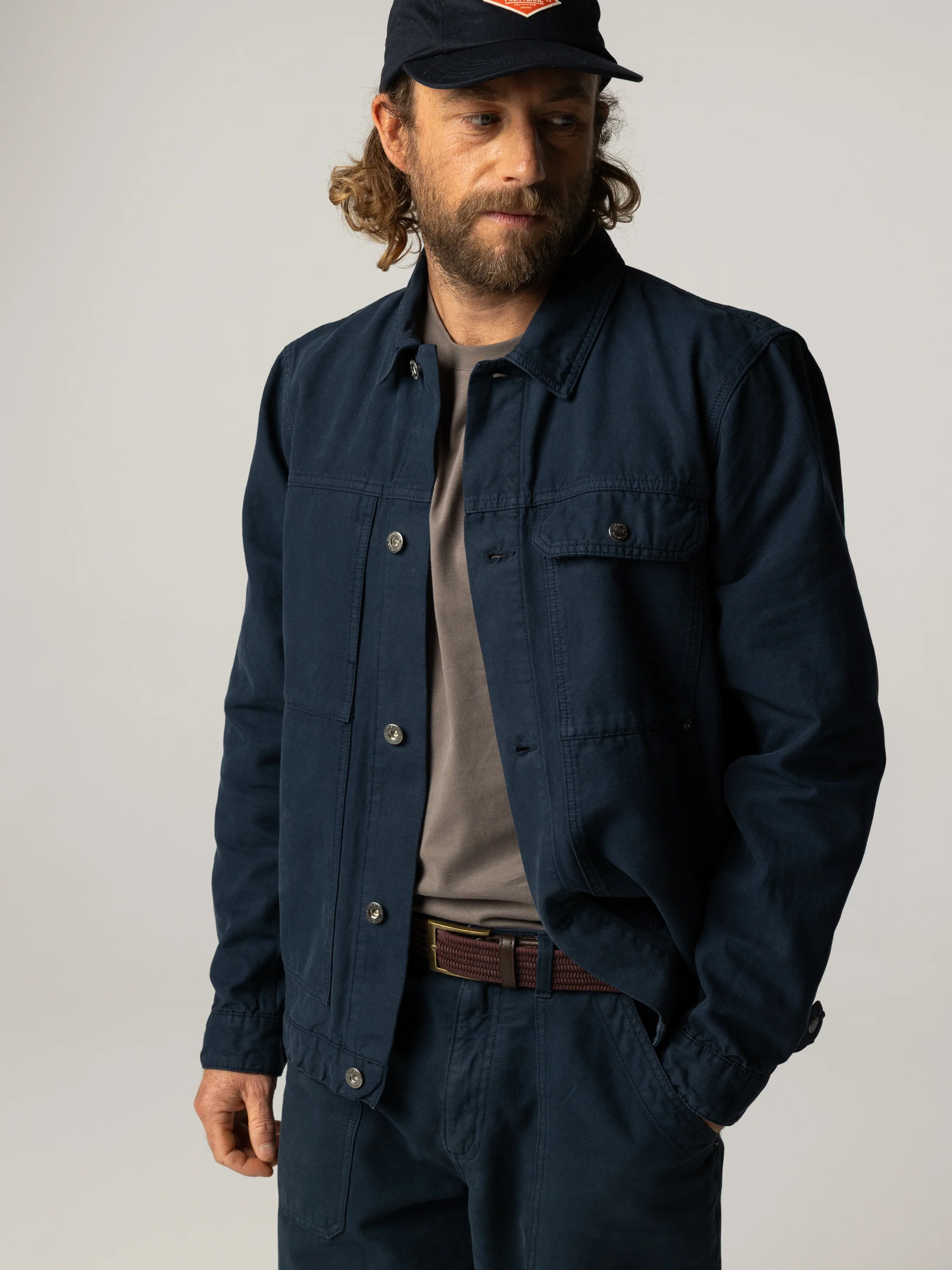 Men's Basset Trucker Jacket - Image 3