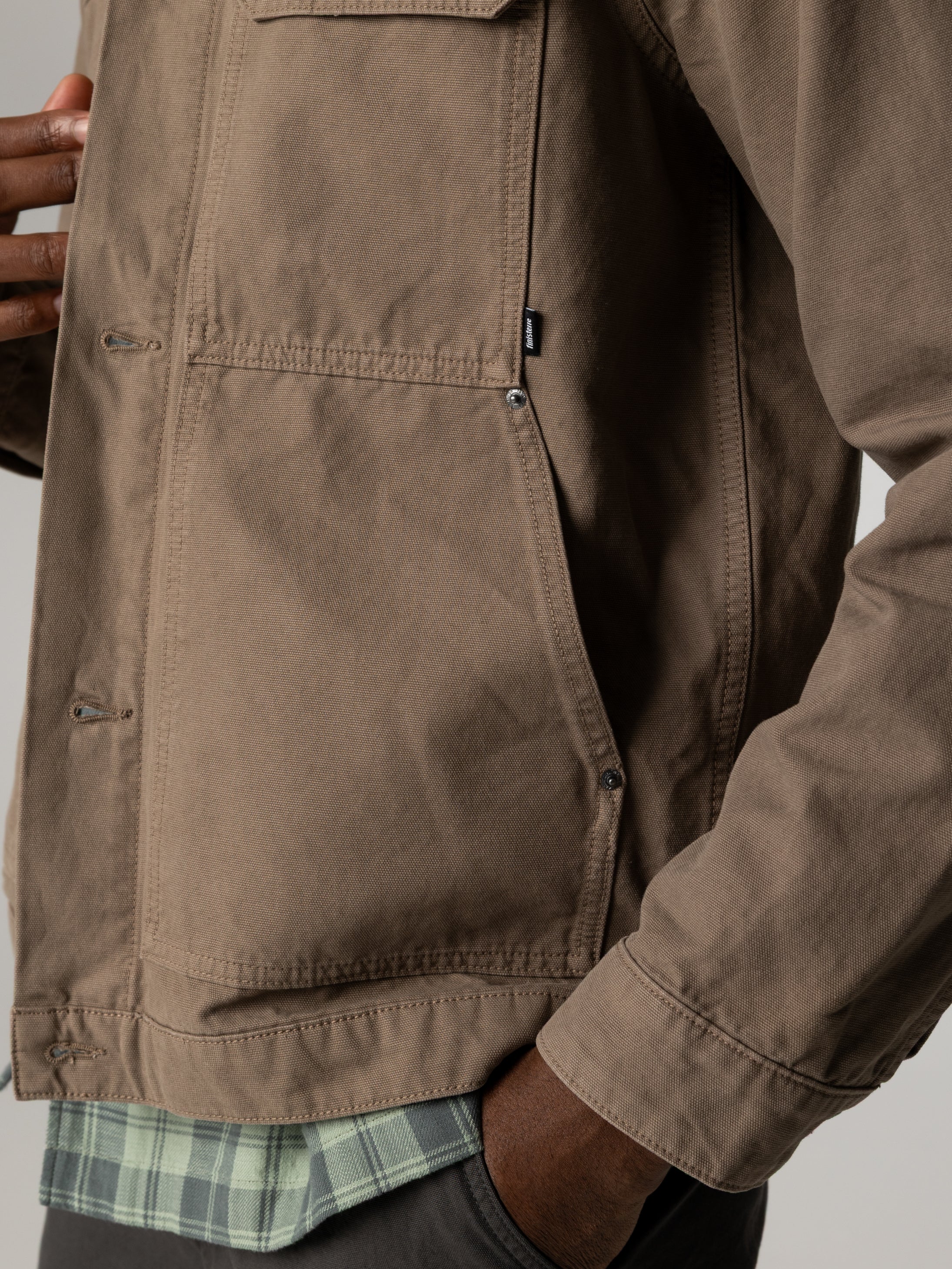 Men's Basset Trucker Jacket - Image 6