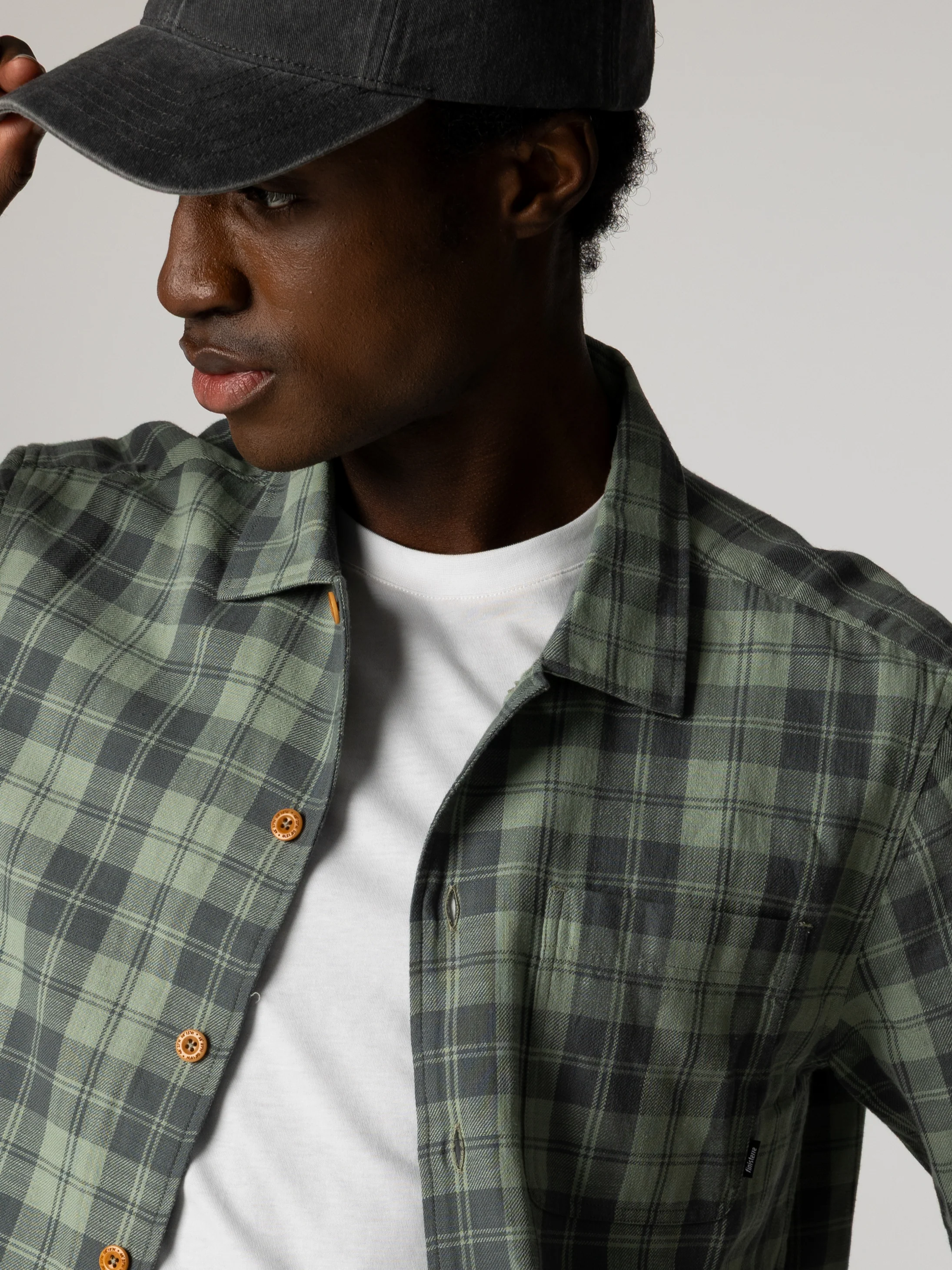 Men's Cardew Checked Short Sleeve Shirt - Image 3