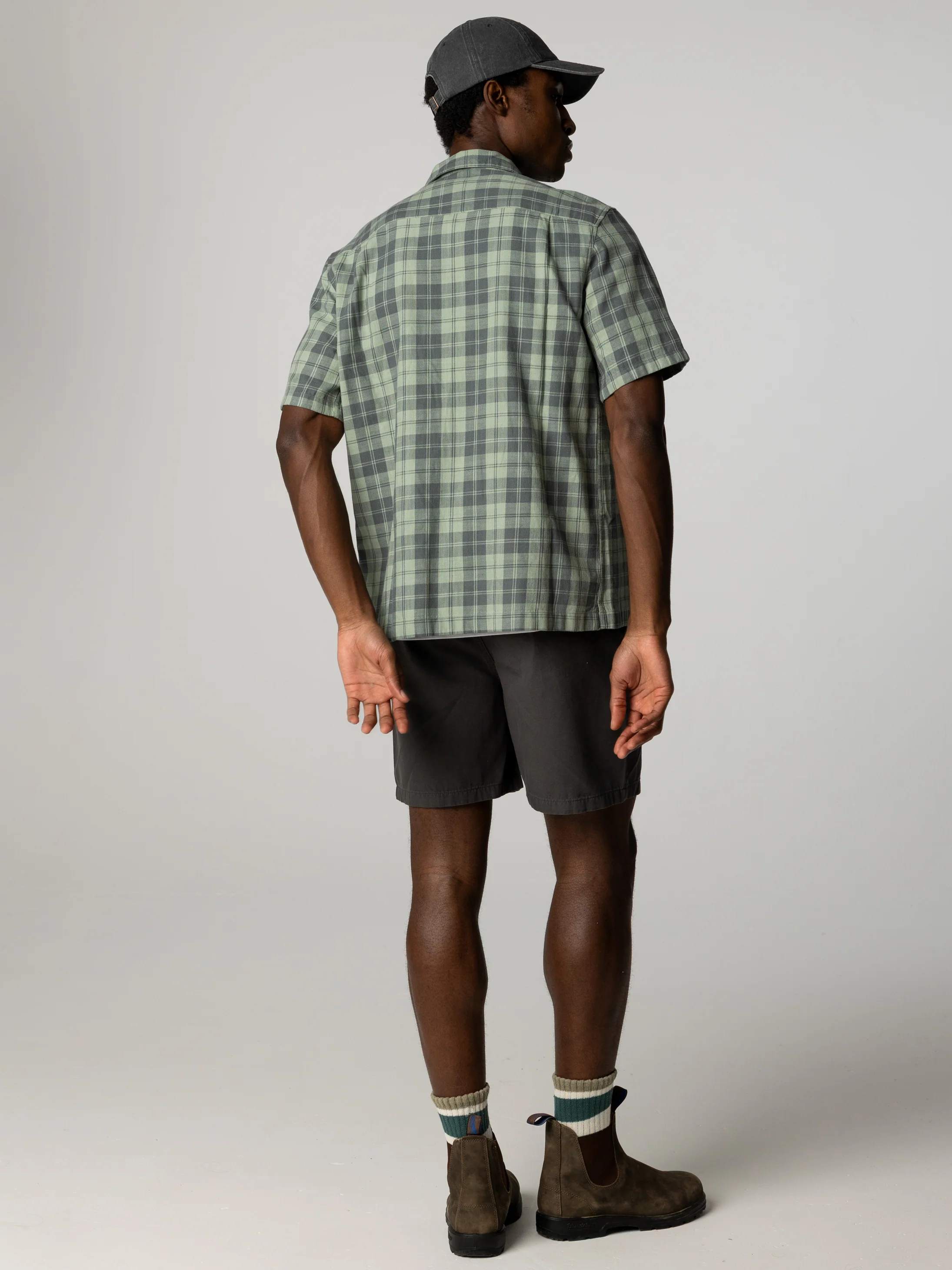 Men's Cardew Checked Short Sleeve Shirt - Image 5