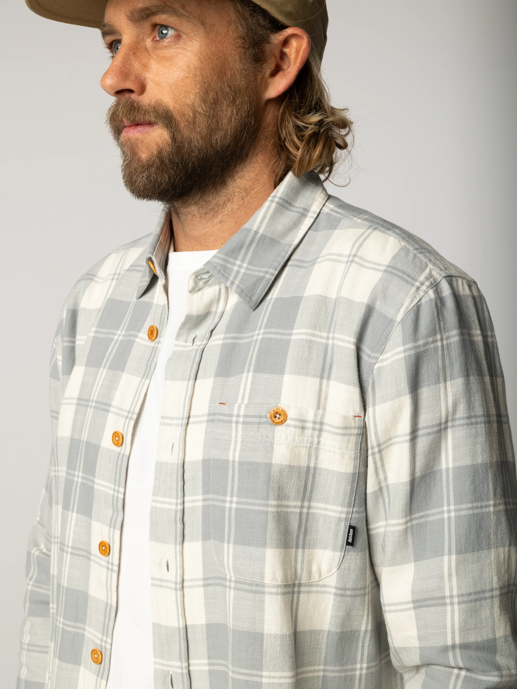 Men's Cardew Check Shirt - Image 2