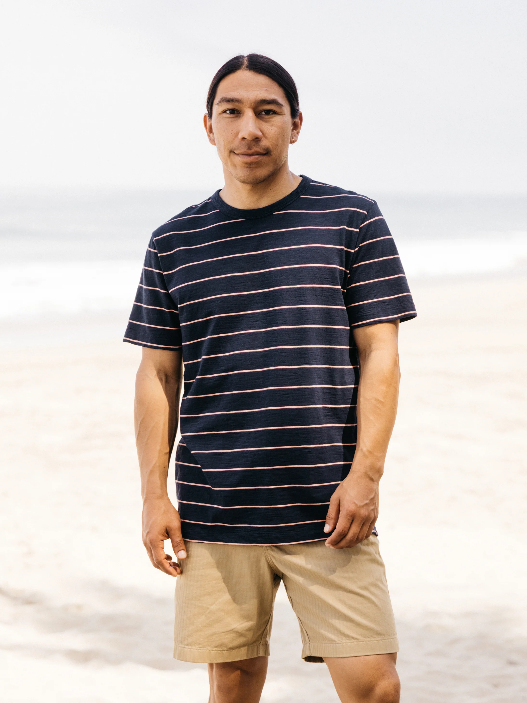 Men's Channel Stripe Short Sleeve T-Shirt - Image 6