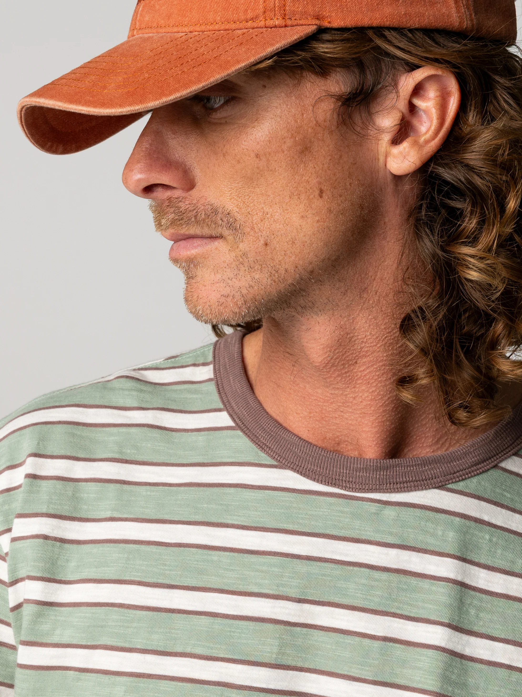 Men's Channel Stripe Short Sleeve T-Shirt - Image 6