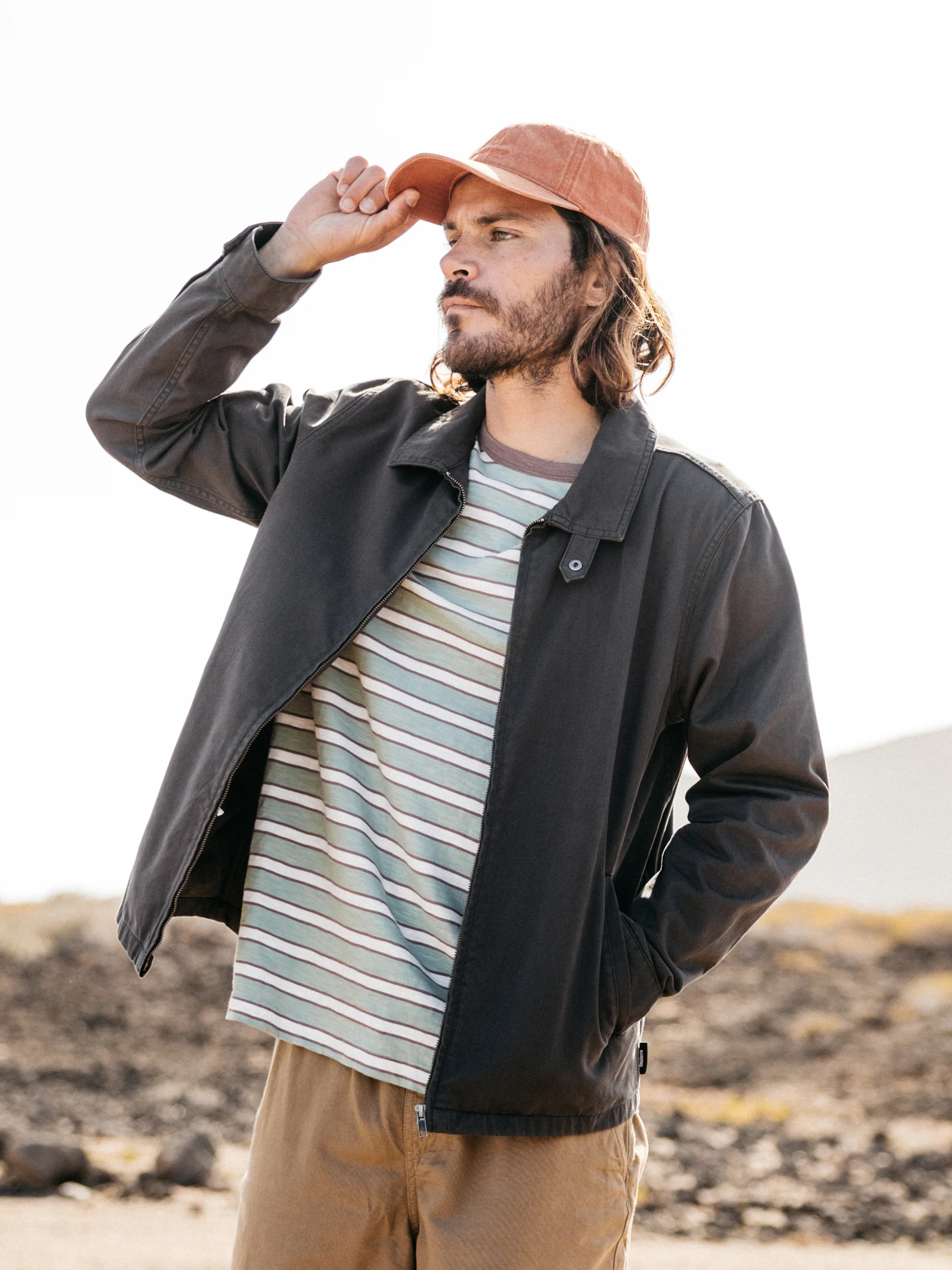 Men's Coaster Zip Up Jacket - Image 2