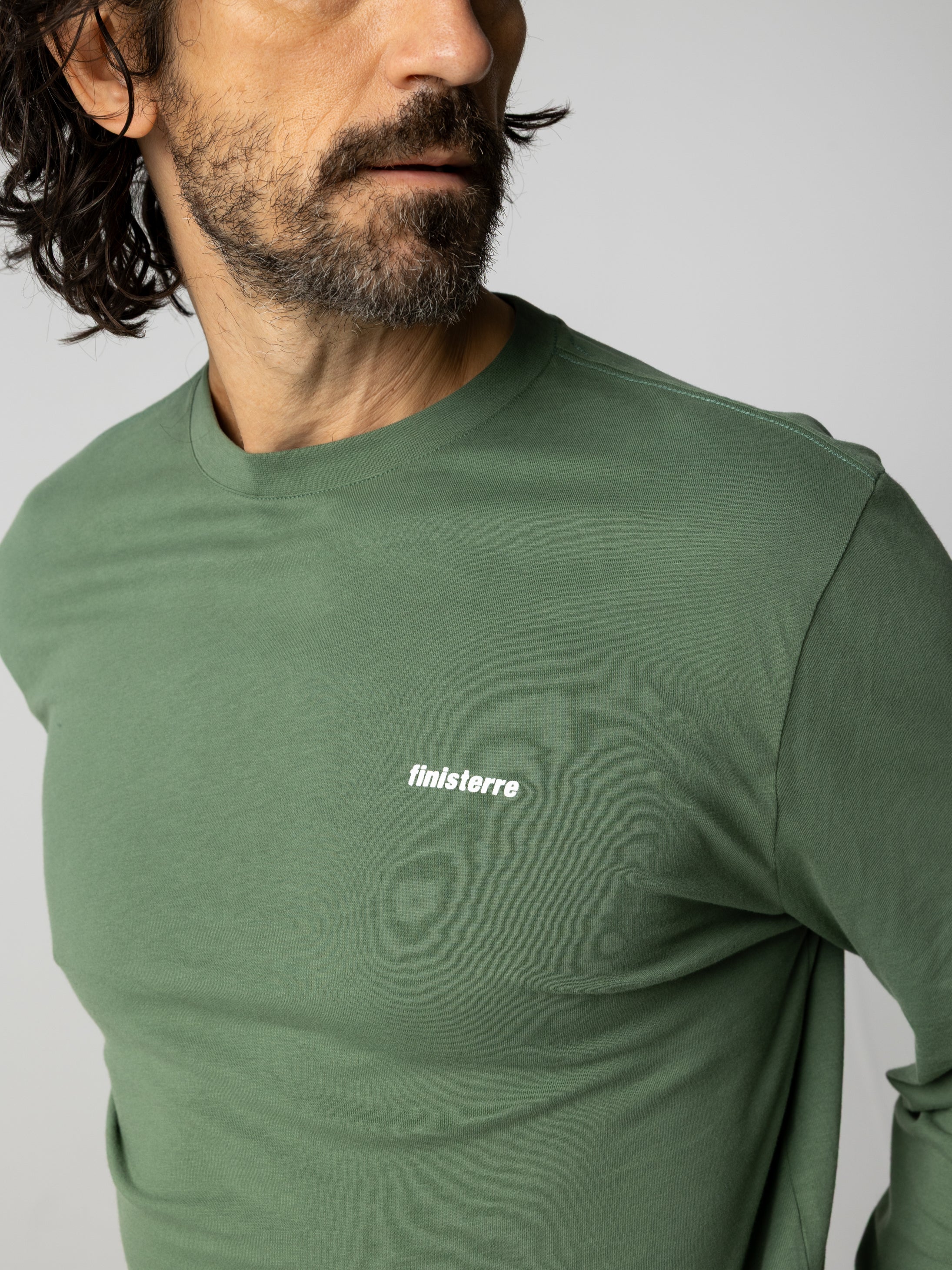 Men's Harlyn Logo Long Sleeve T-Shirt - Image 2