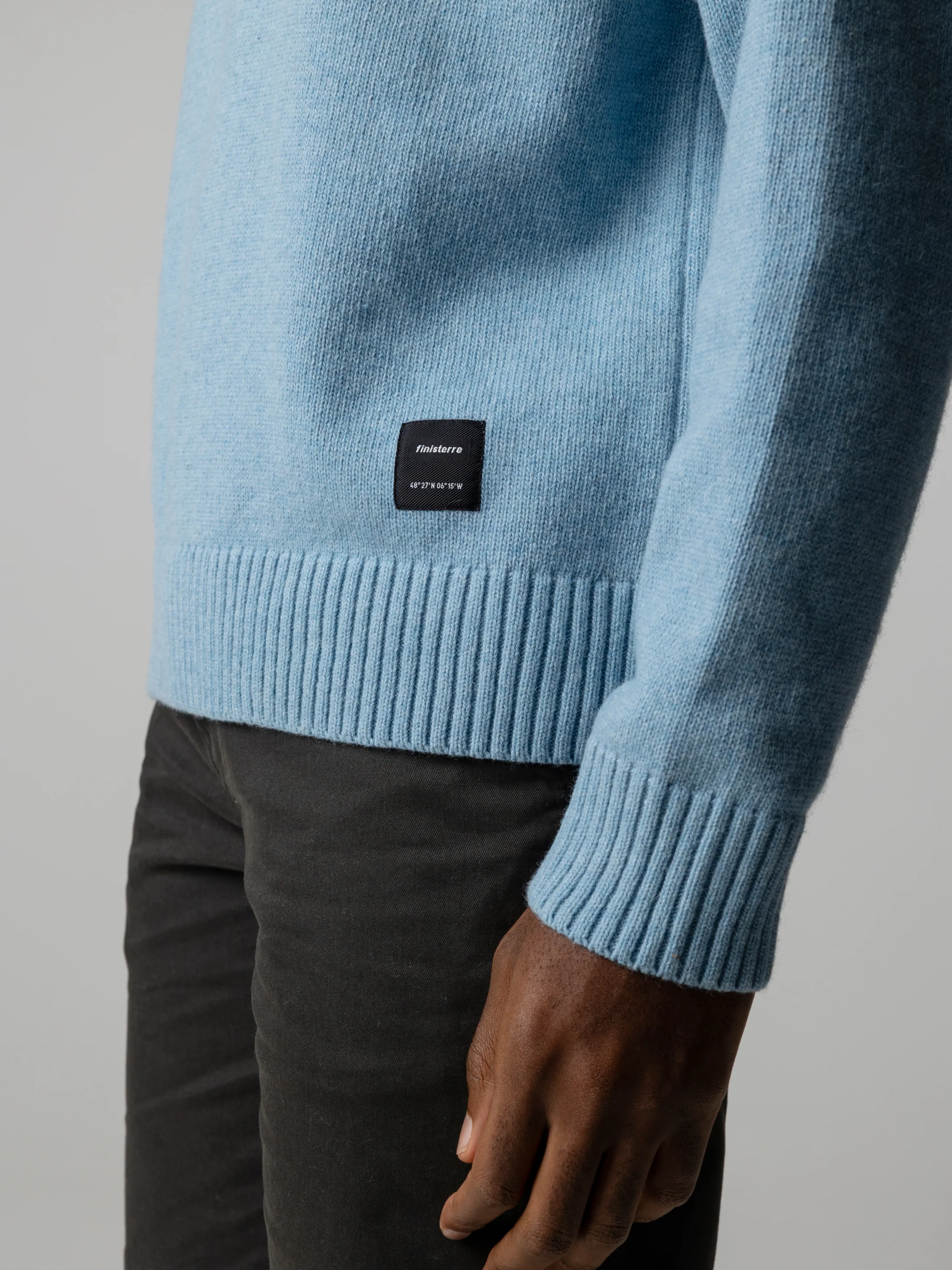 Men's Escall Crew Neck Knit Jumper - Image 6