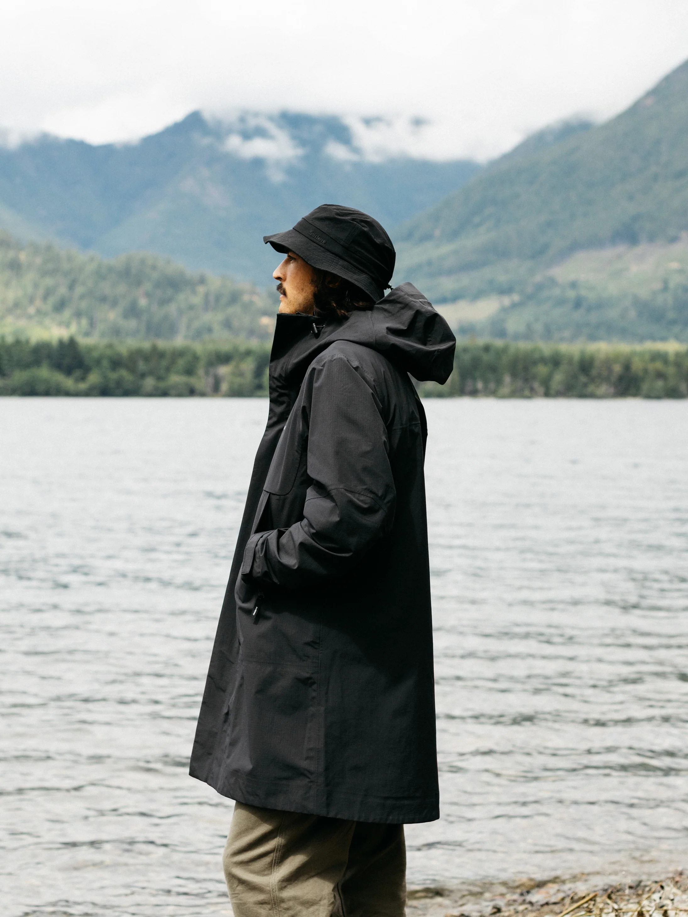 Men's Longline Stormbird Waterproof Jacket - Image 4