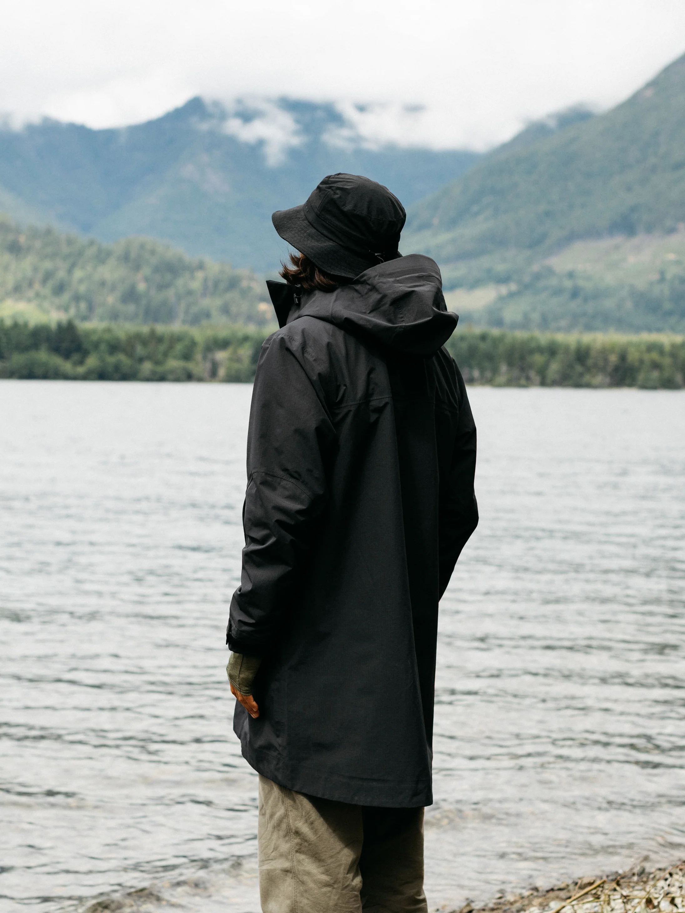 Men's Longline Stormbird Waterproof Jacket - Image 5
