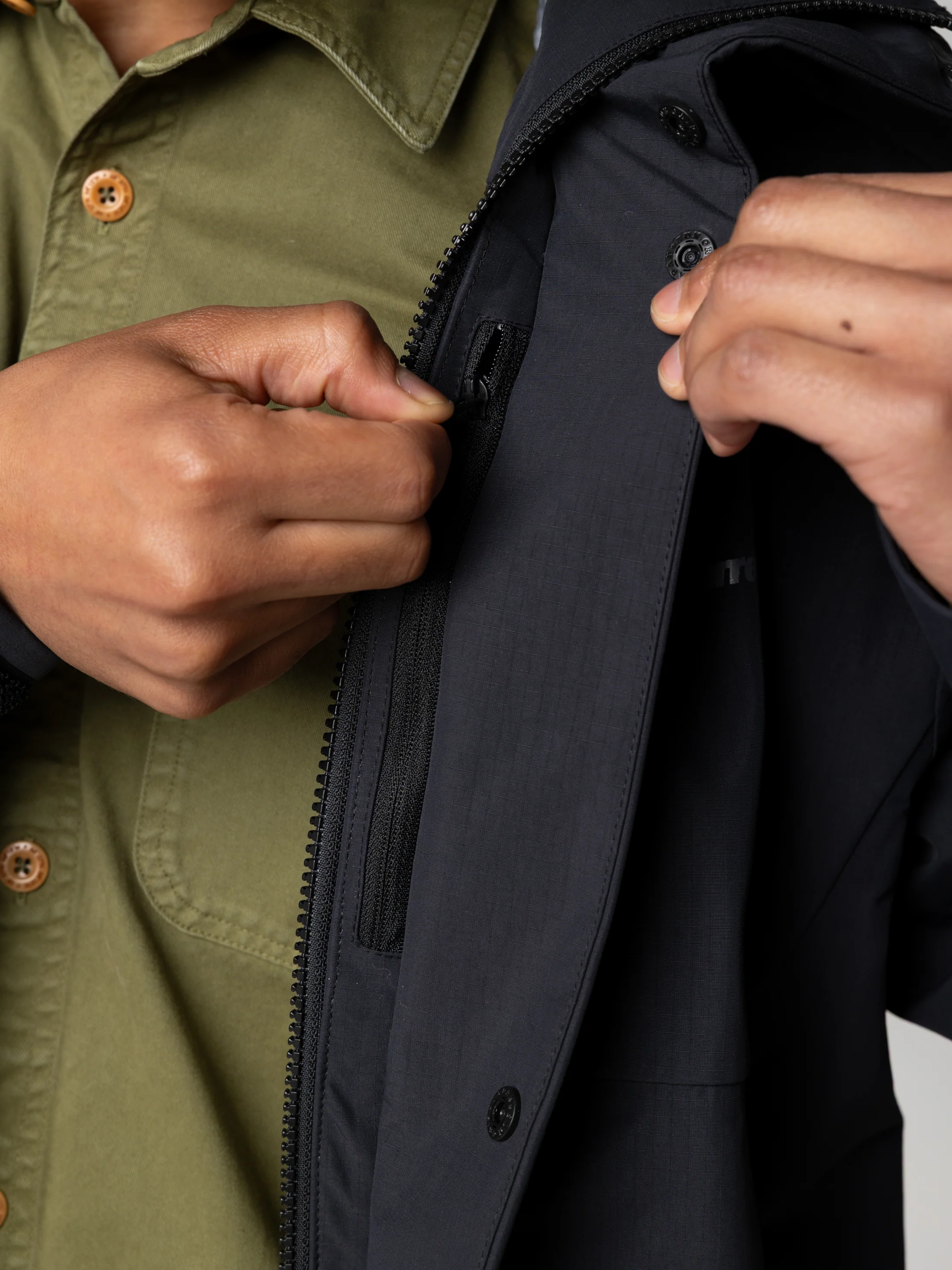Men's Longline Stormbird Waterproof Jacket - Image 6
