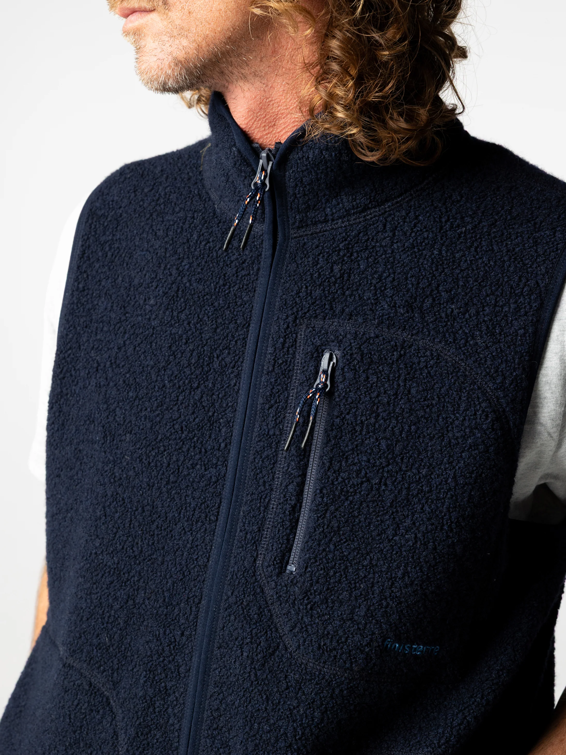 Men's Portell Wool Fleece Gilet - Image 3