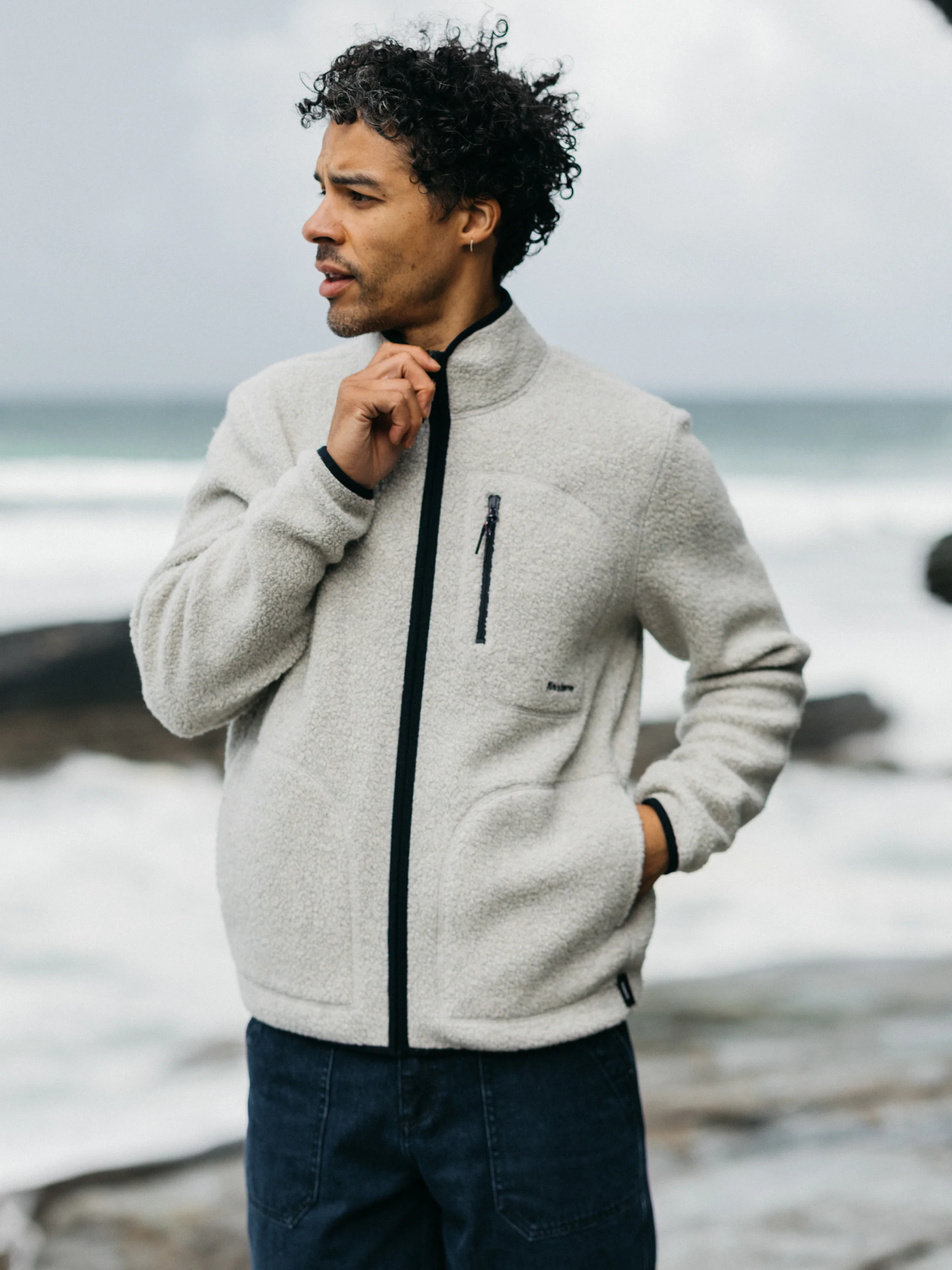 Men's Portell Wool Fleece Jacket - Image 2
