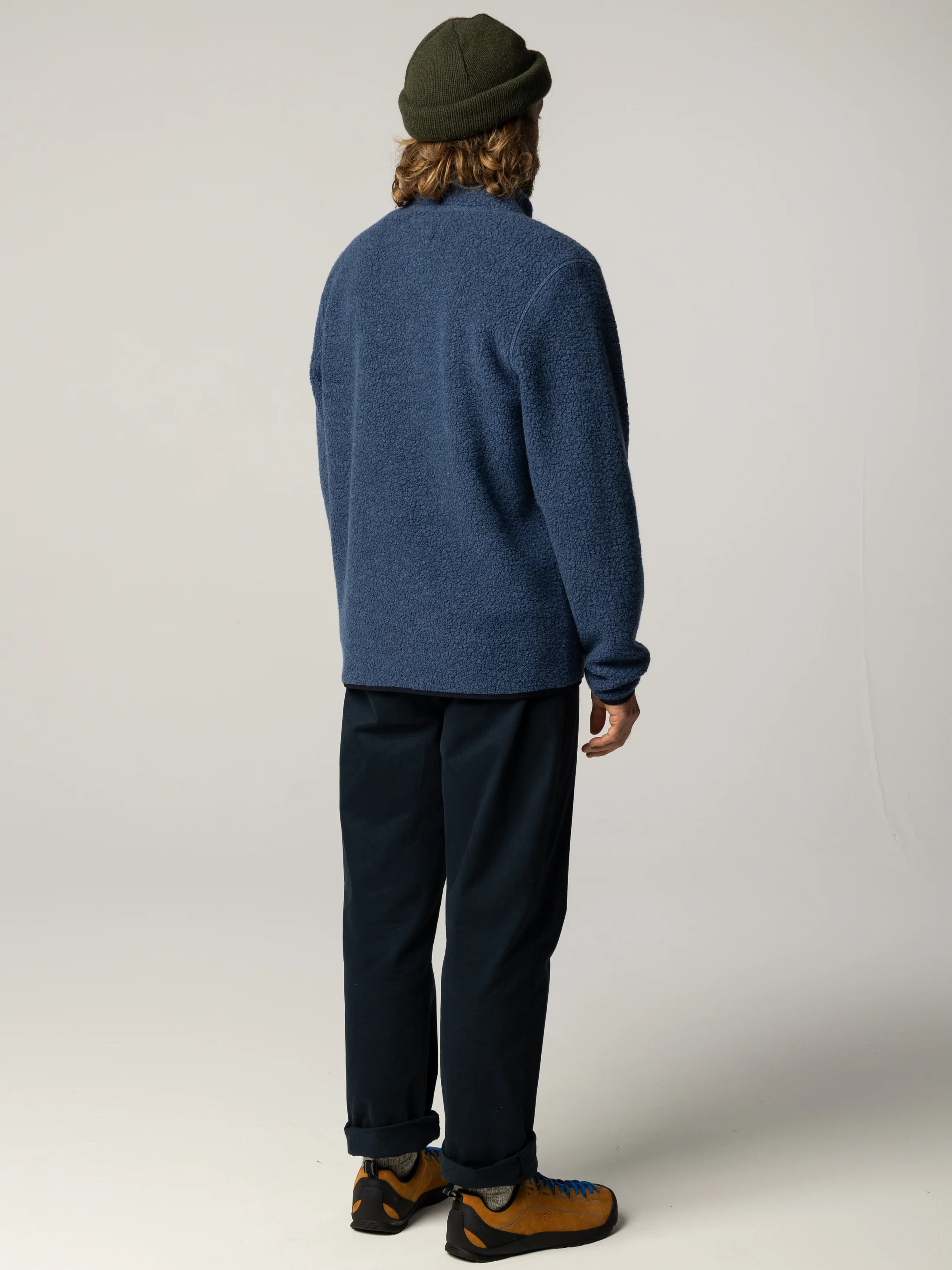 Men's Portell Wool 1/4 Zip Fleece - Image 5