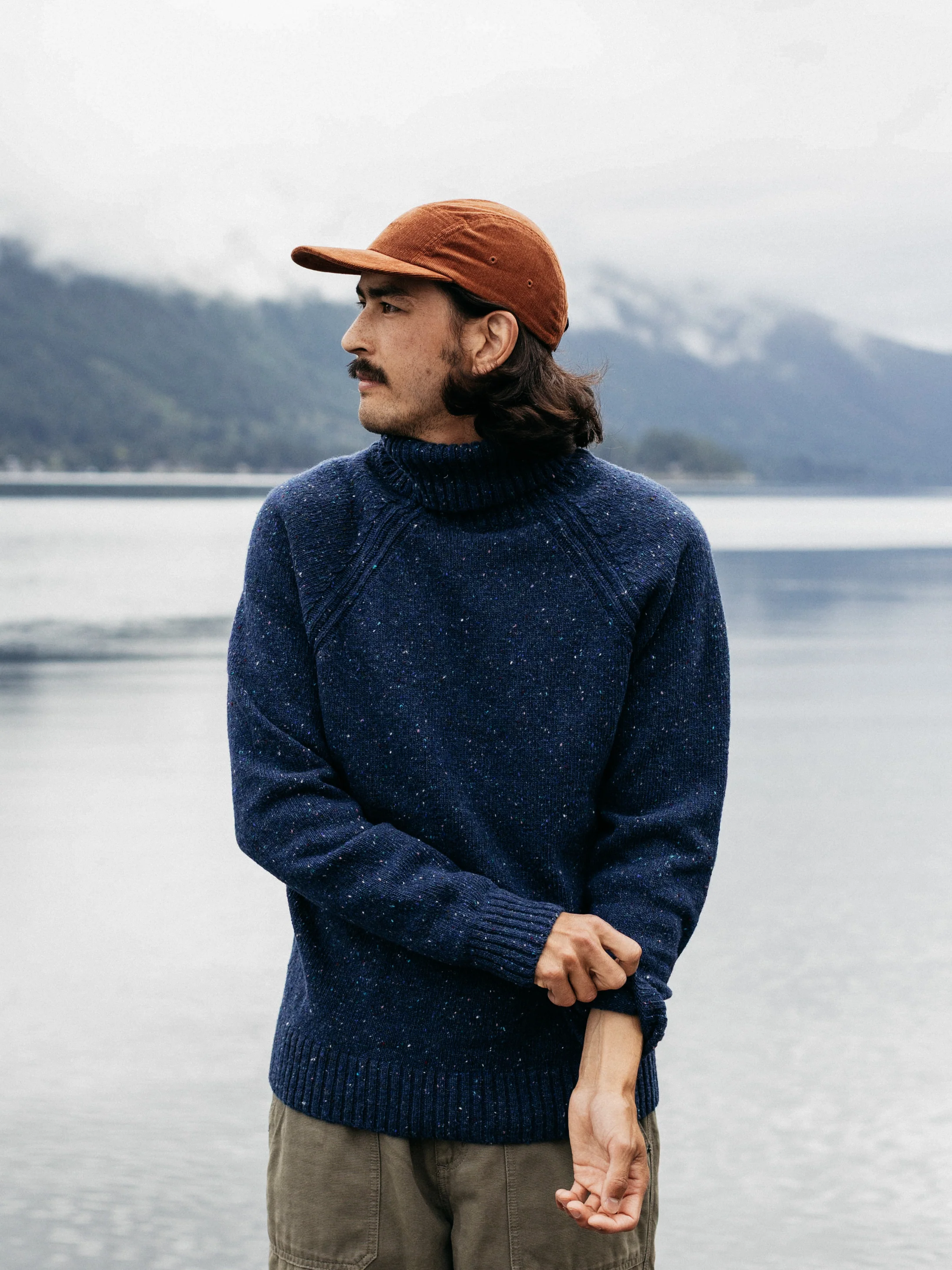 Men's Furlong Roll Neck Jumper - Image 2