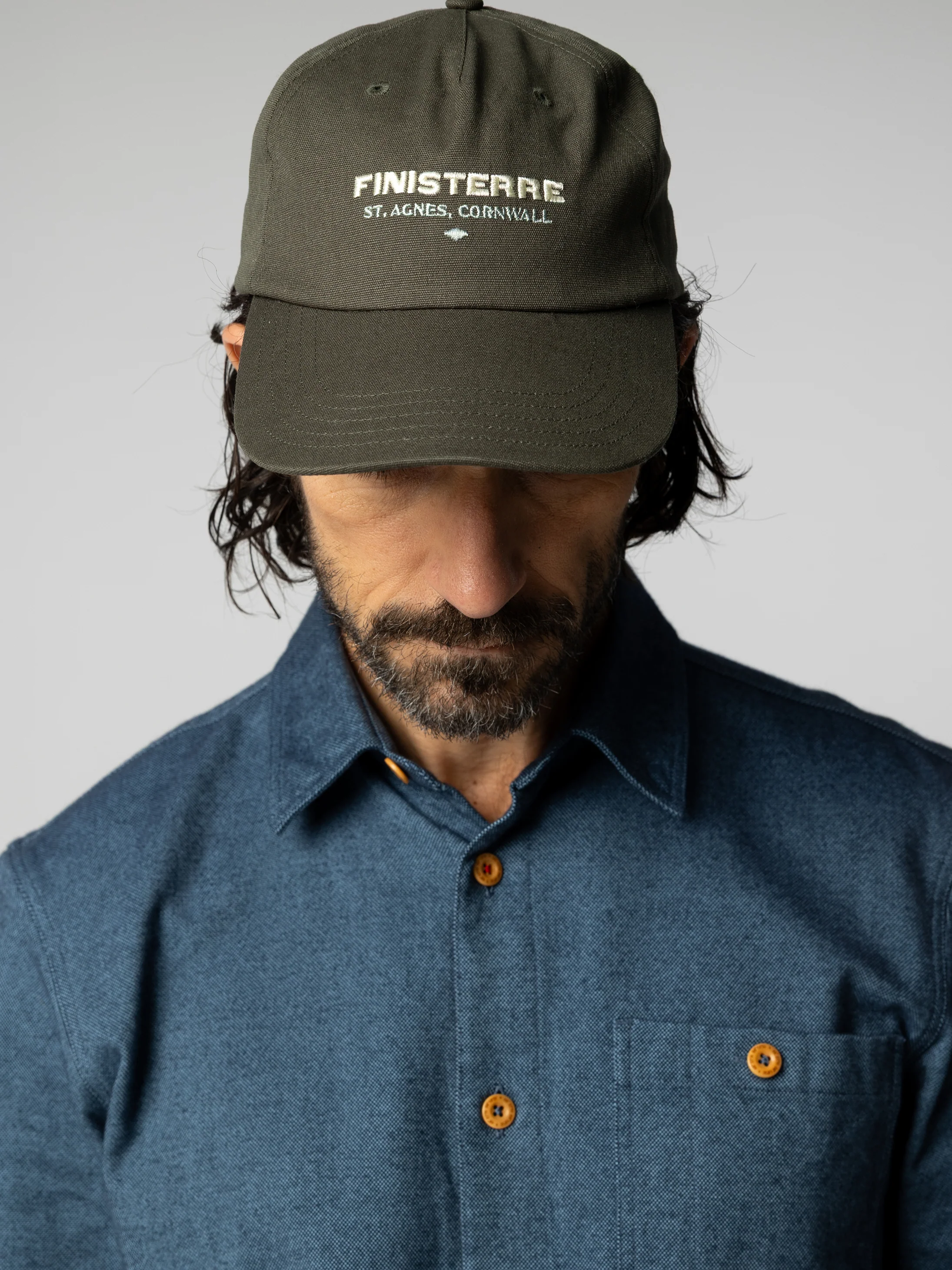 Letterpress Canvas Unstructured Cap - Image 4