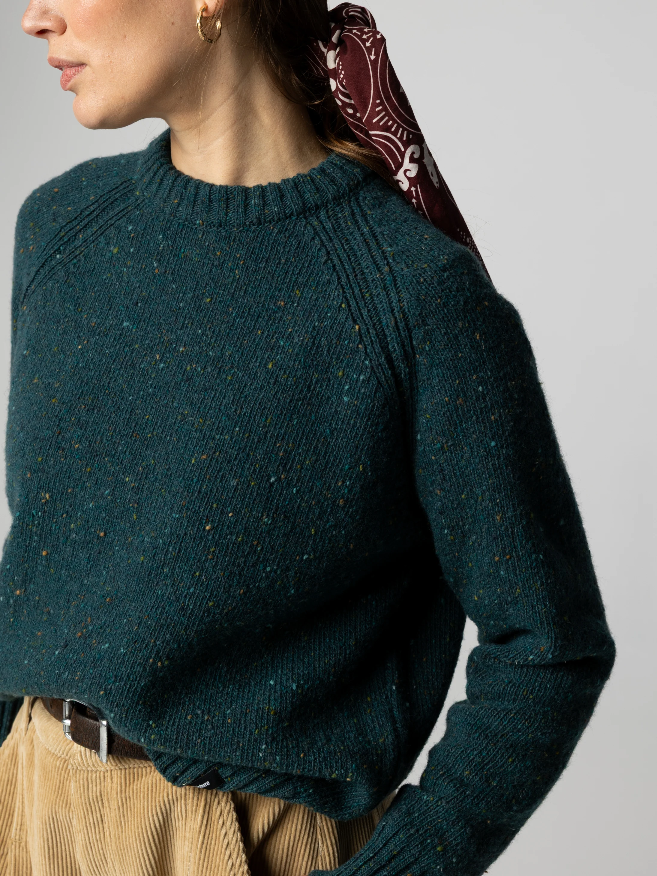 Women's Farne Crew Neck Knit Jumper - Image 6