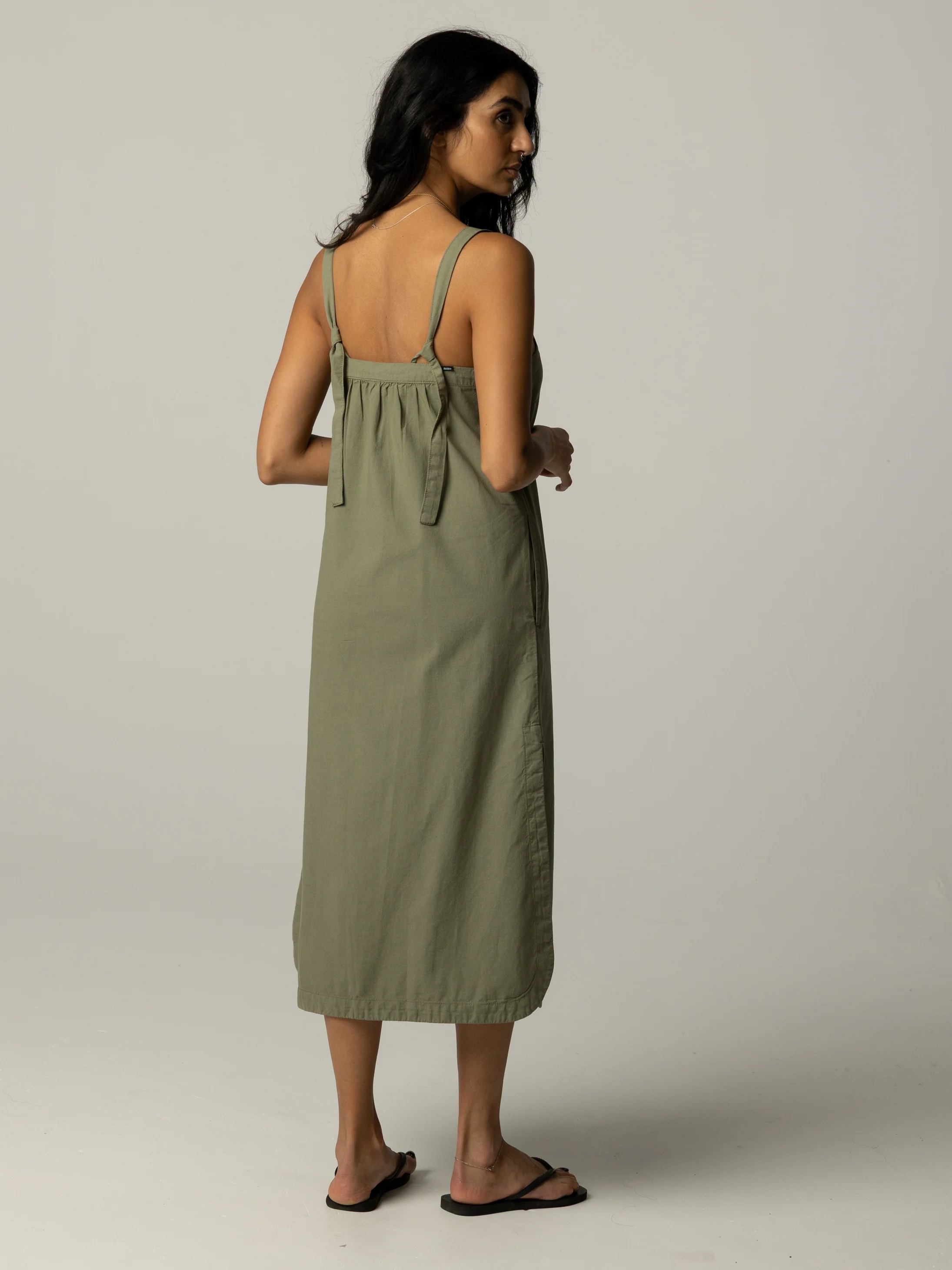 Women's Morva Cami Hemp Midi Dress - Image 3