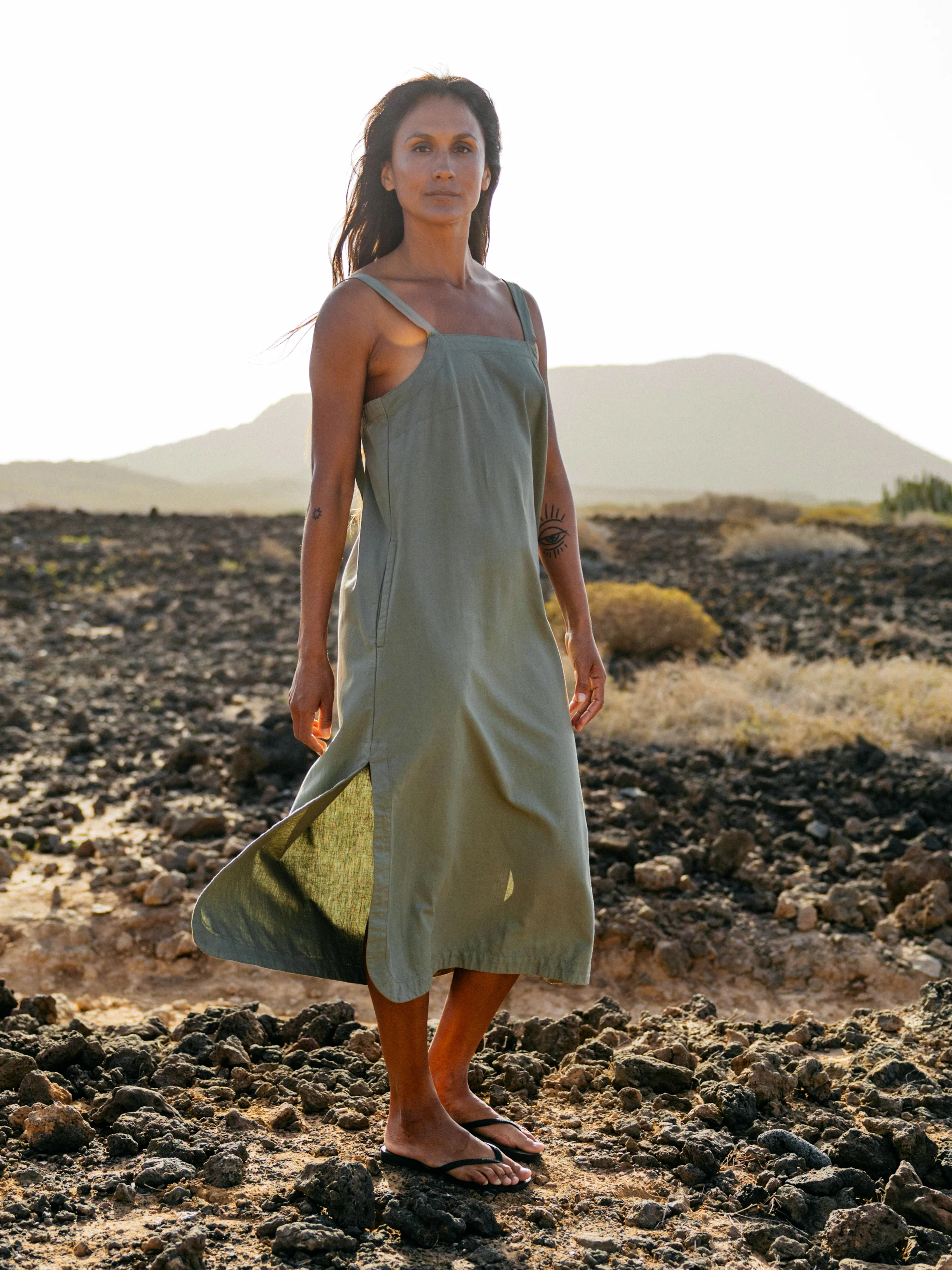Women's Morva Cami Hemp Midi Dress - Image 5