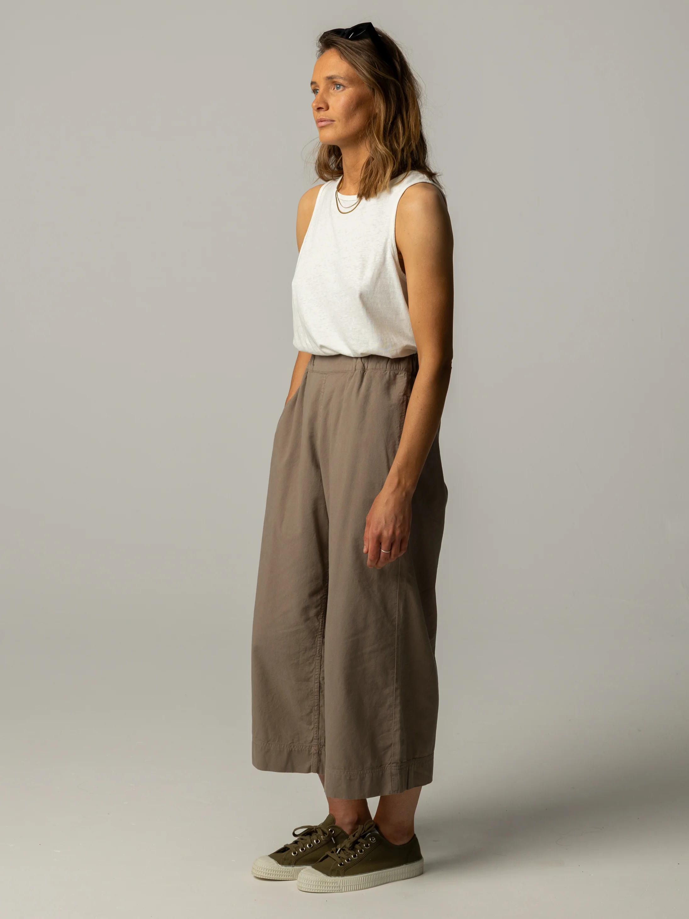Women's Morva Hemp Culotte - Image 3