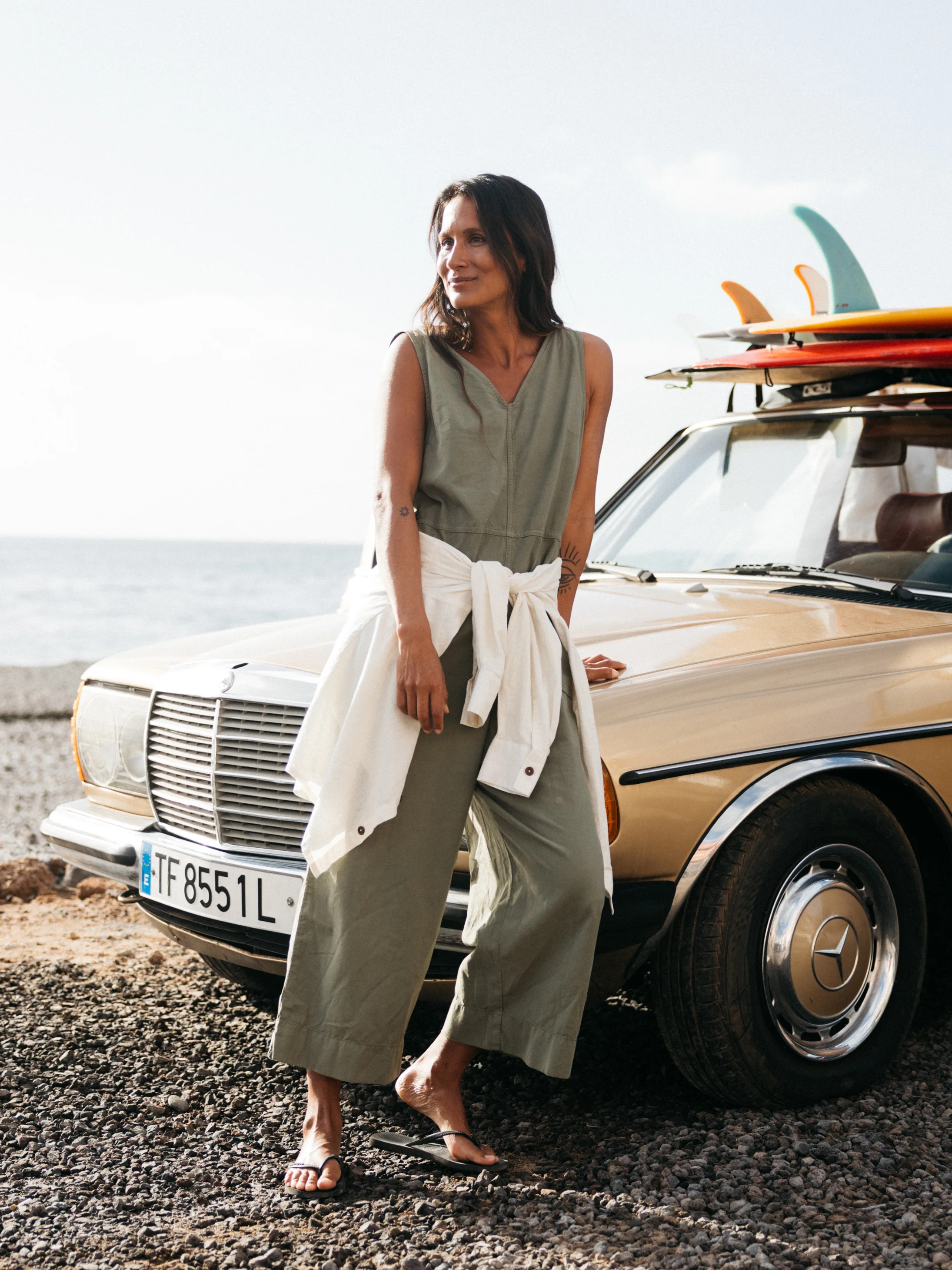 Women's Morva Hemp Jumpsuit - Image 8