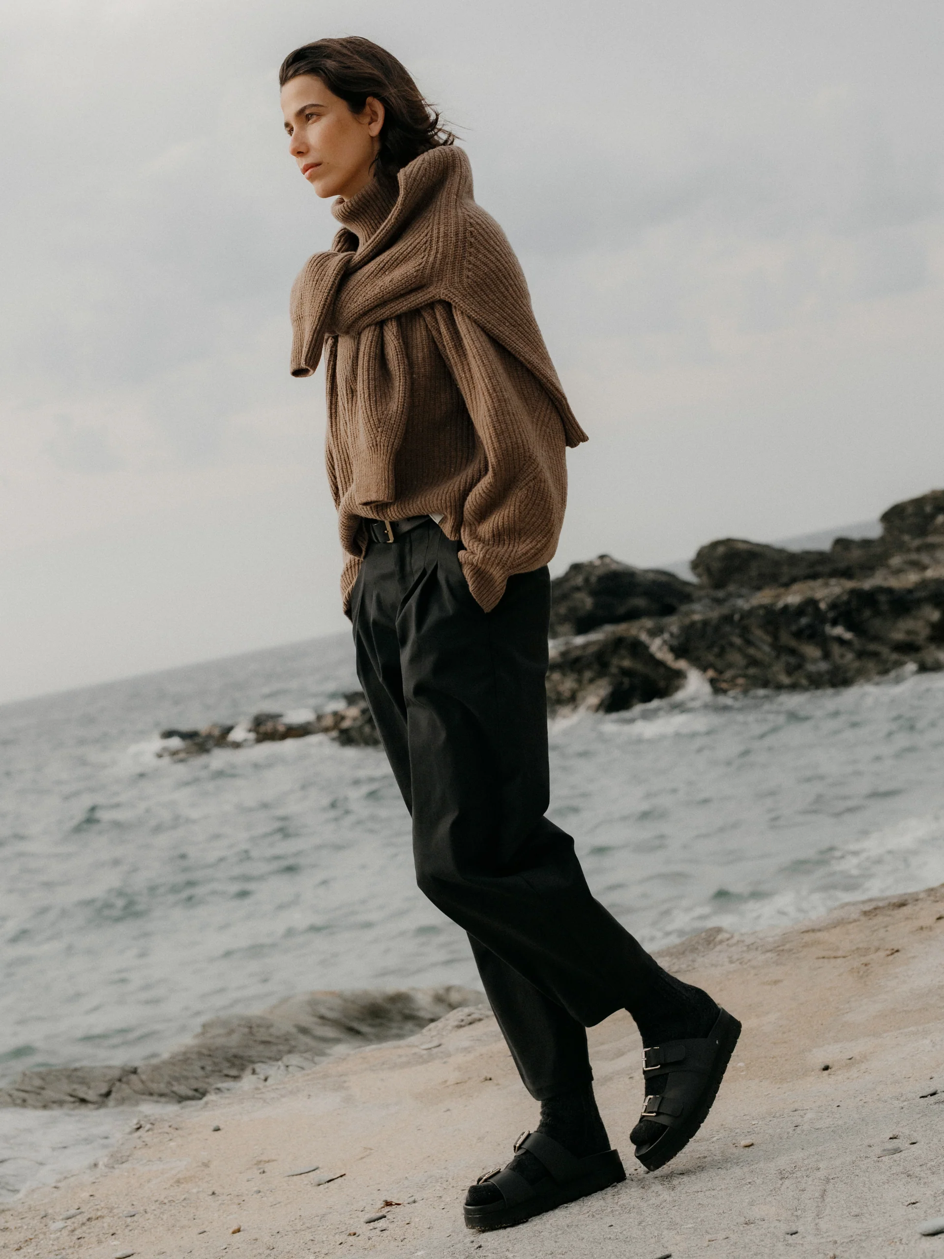 Amy Powney + Finisterre Women's Pleat Front Trouser - Image 2