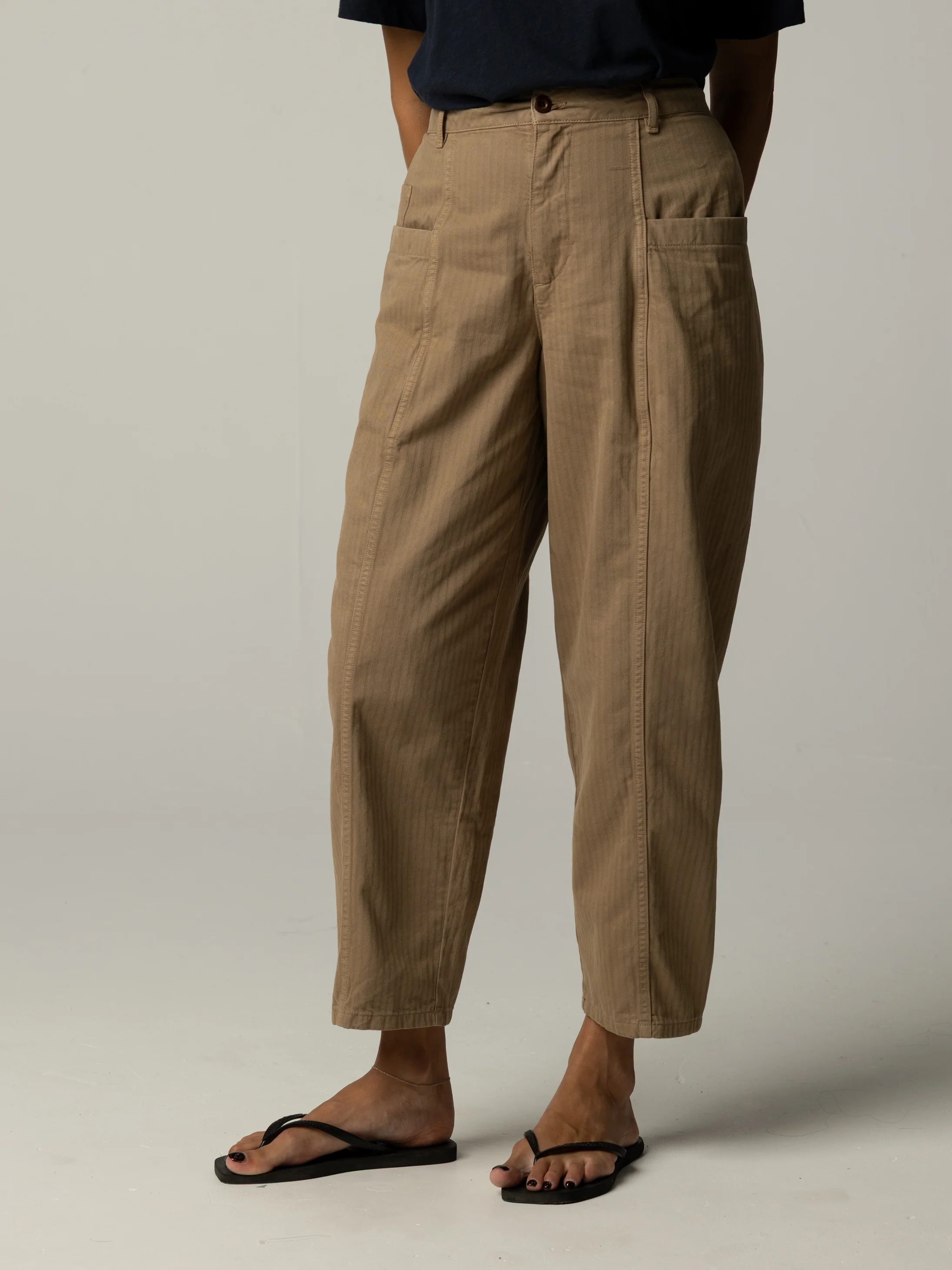 Women's Croft Workwear Barrel Trouser - Image 2