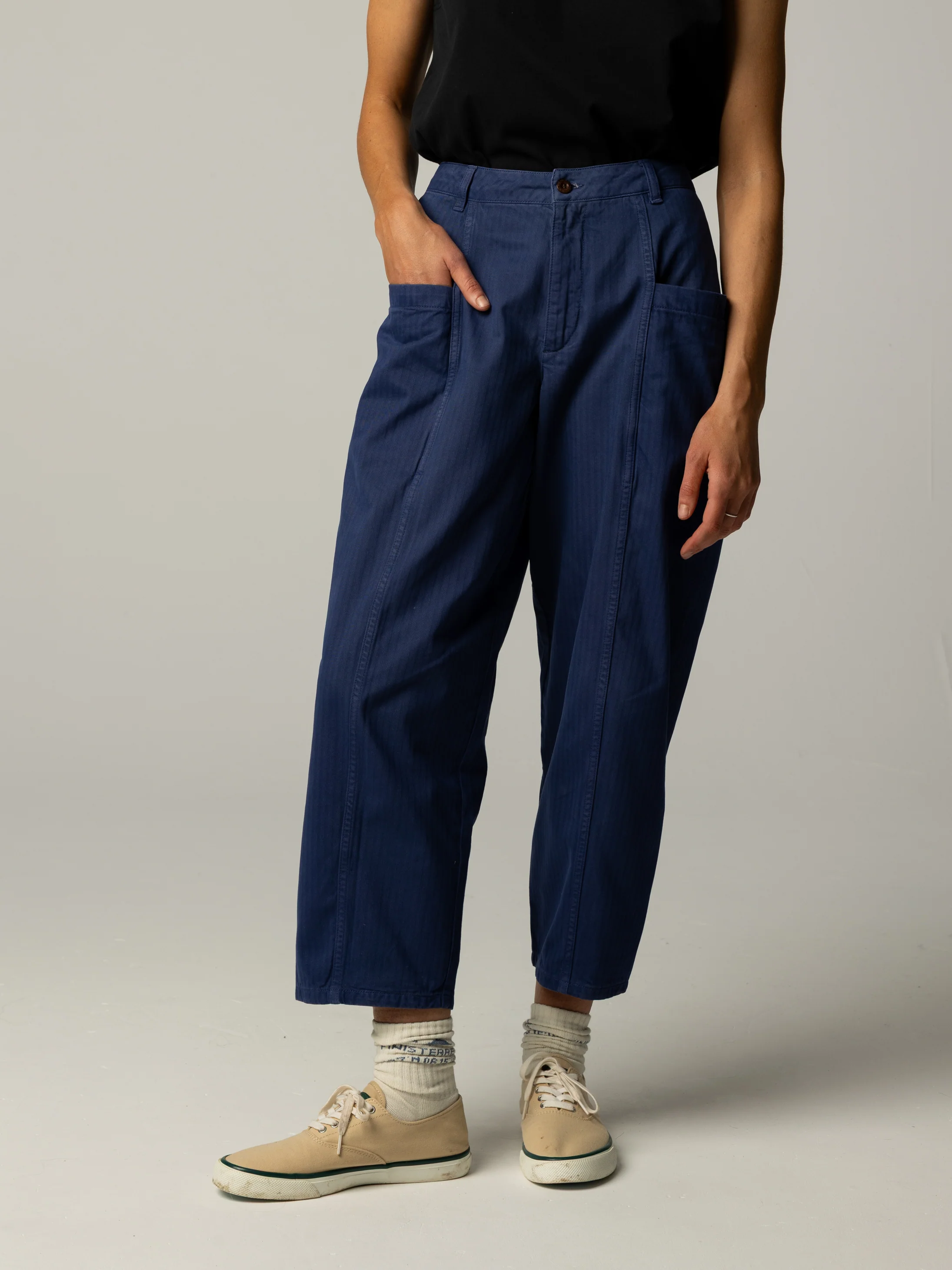 Women's Croft Workwear Barrel Trouser - Image 2