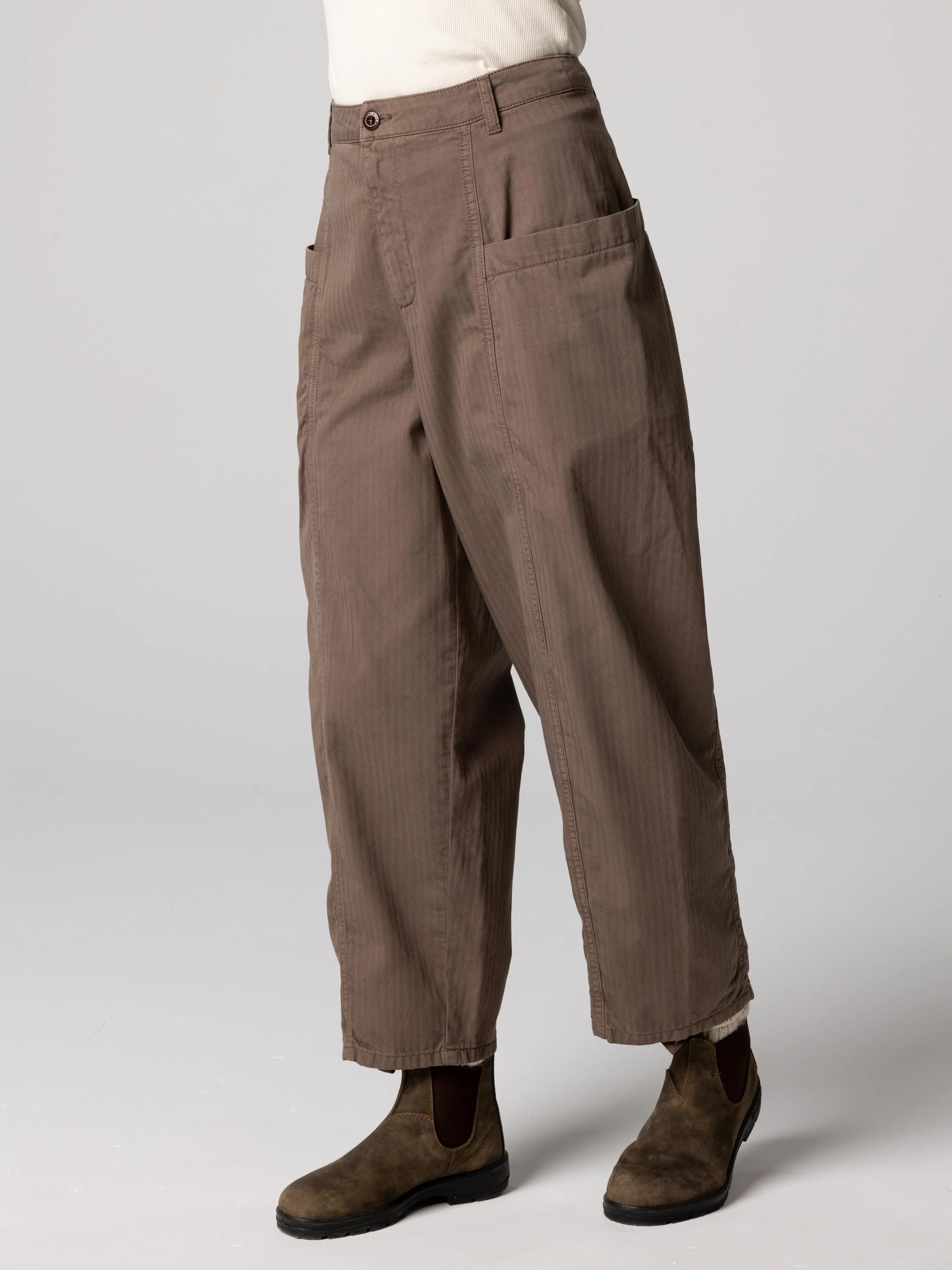 Women's Croft Workwear Barrel Trouser - Image 4