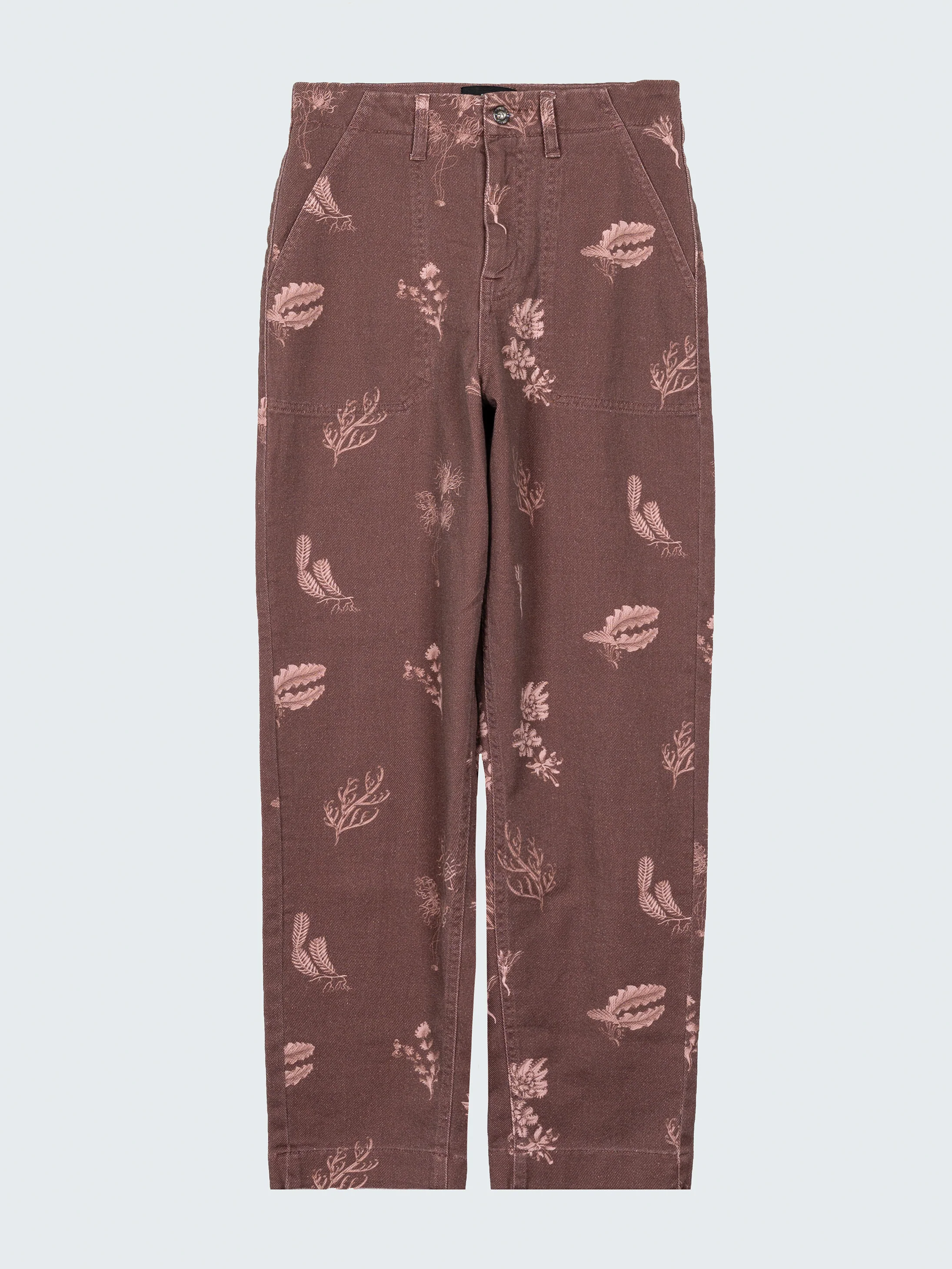 Women's Floral Marine Yarrel Printed Trouser