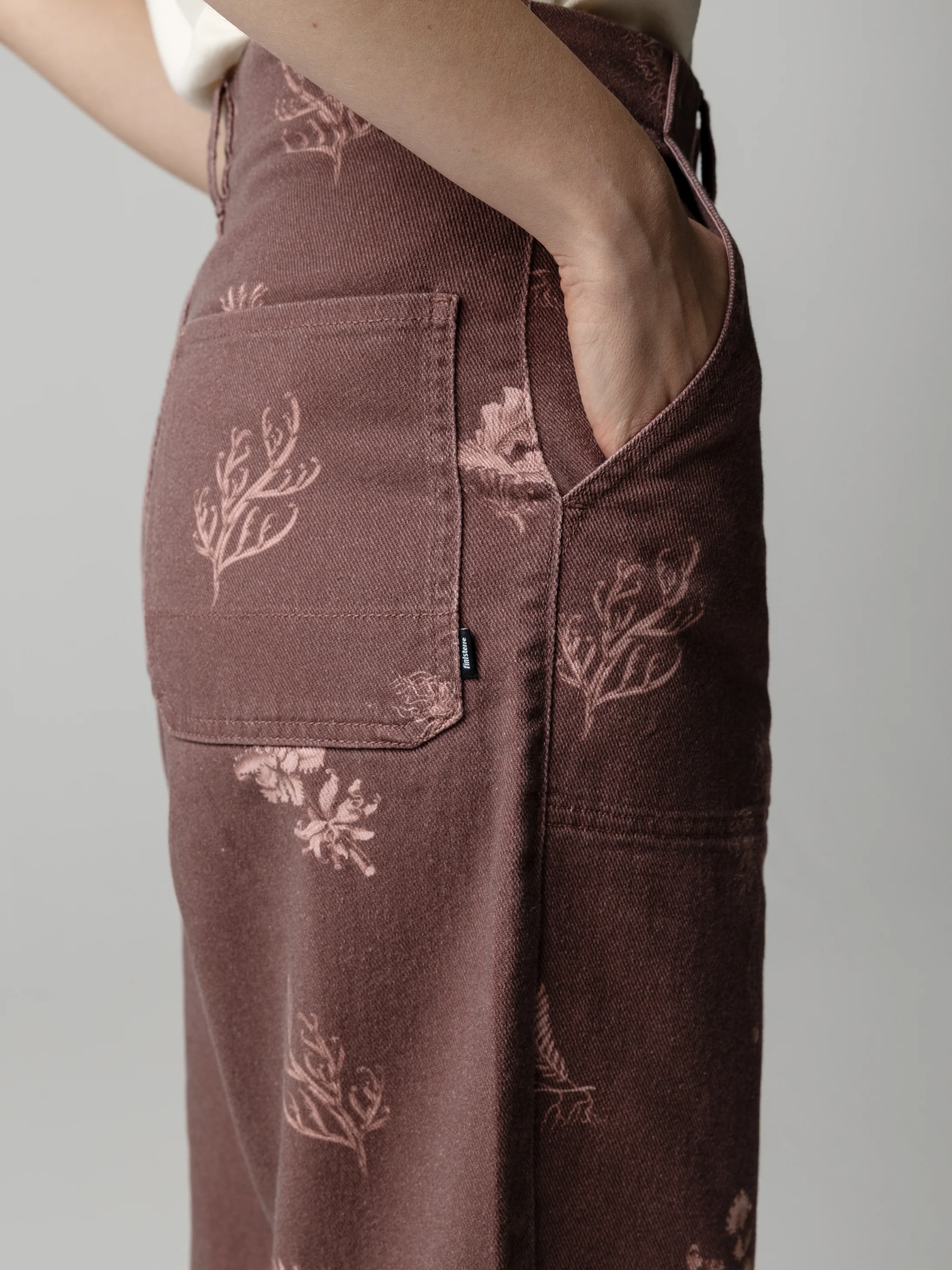 Women's Floral Marine Yarrel Printed Trouser - Image 6