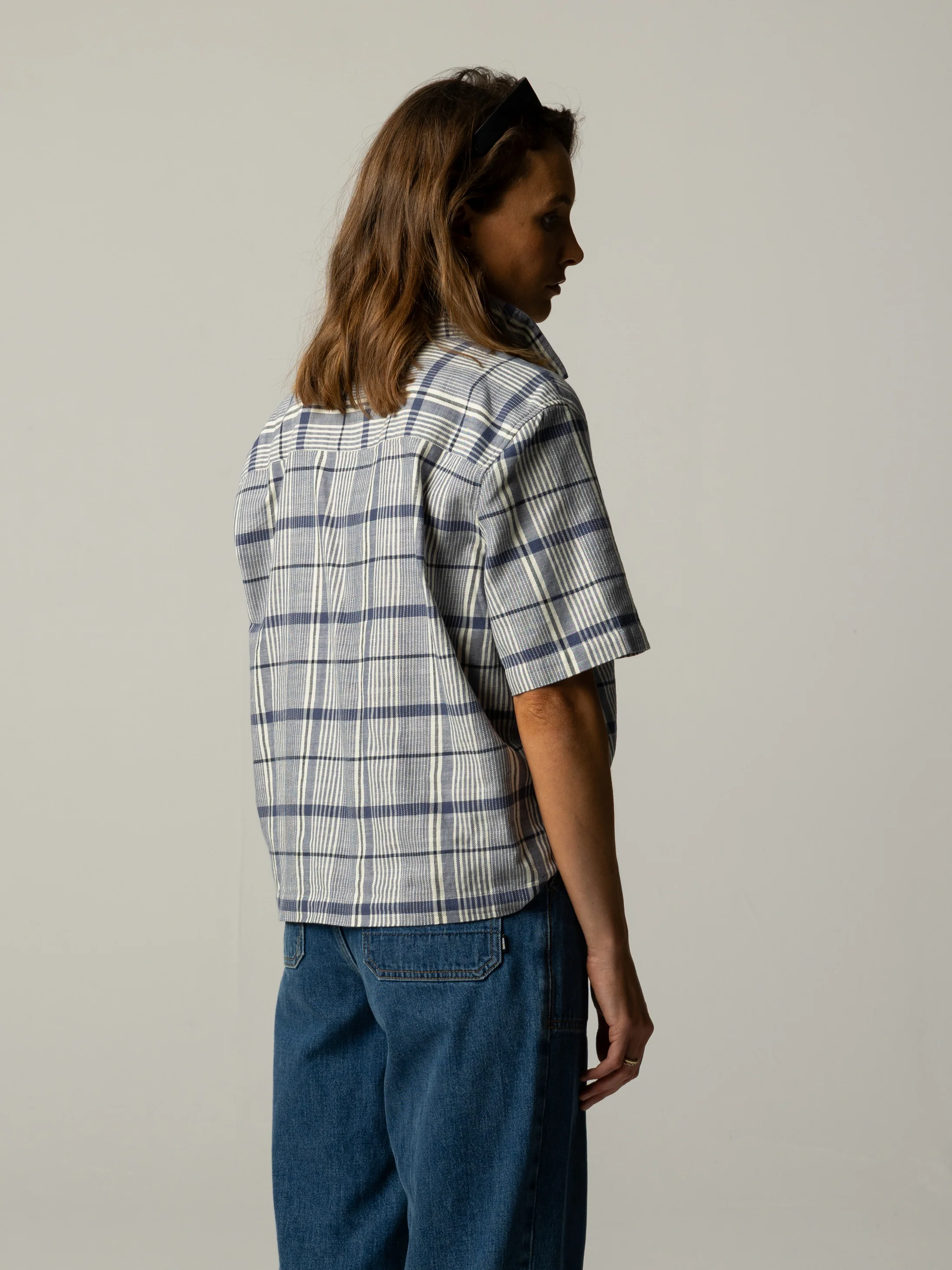 Women's Melza Checked Shirt - Image 5