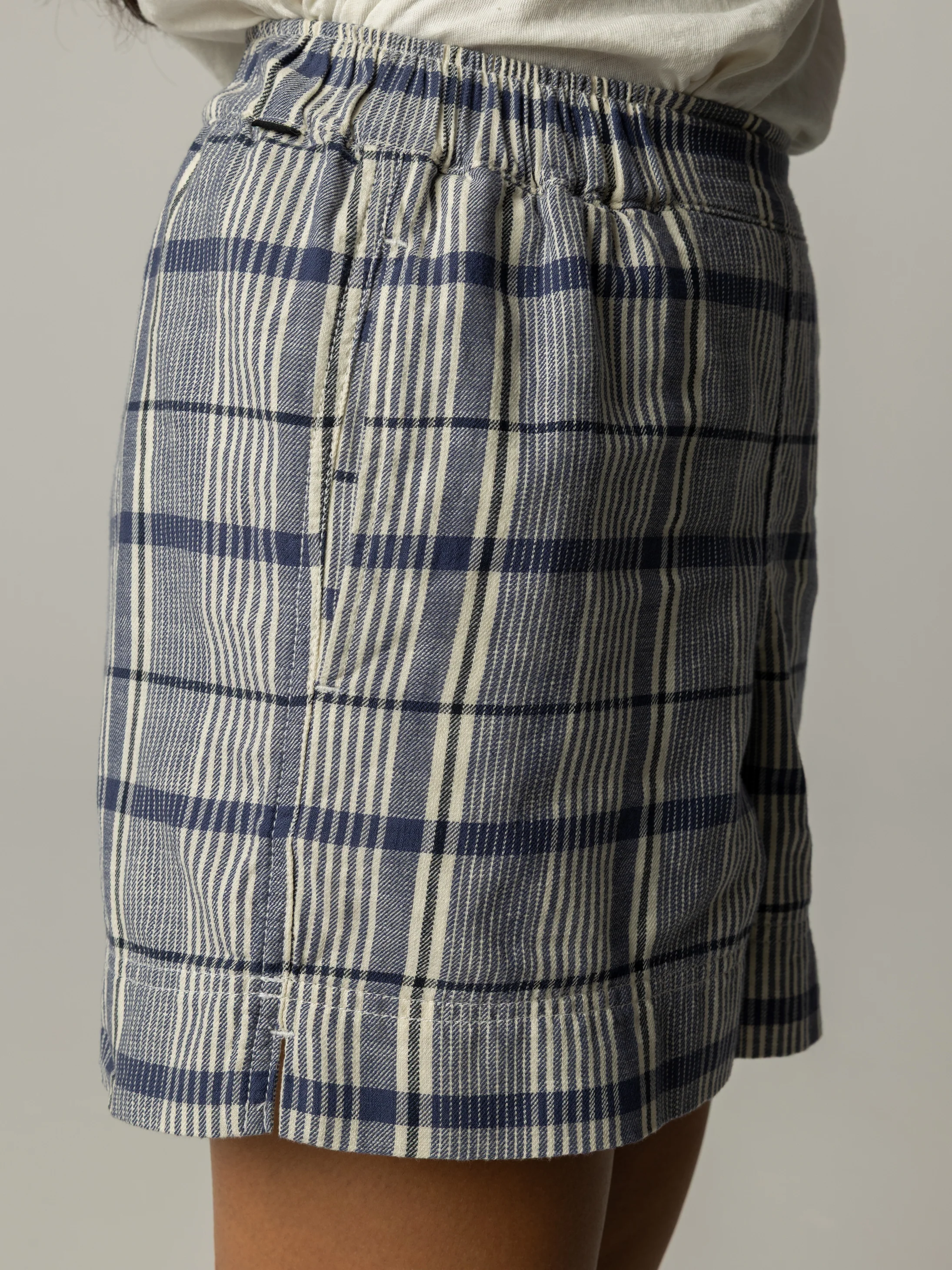 Women's Melza Checked Short - Image 6
