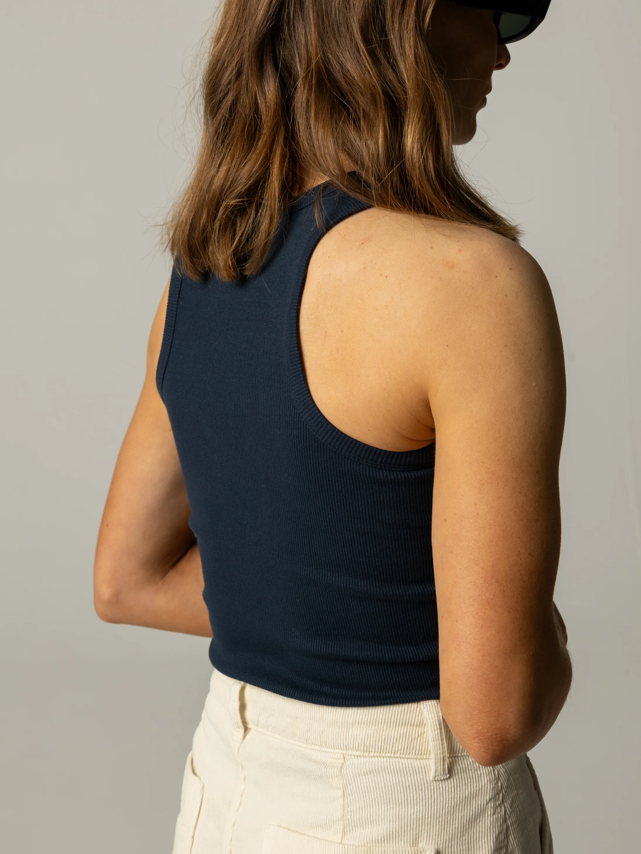 Women's Powes Ribbed Vest - Image 5
