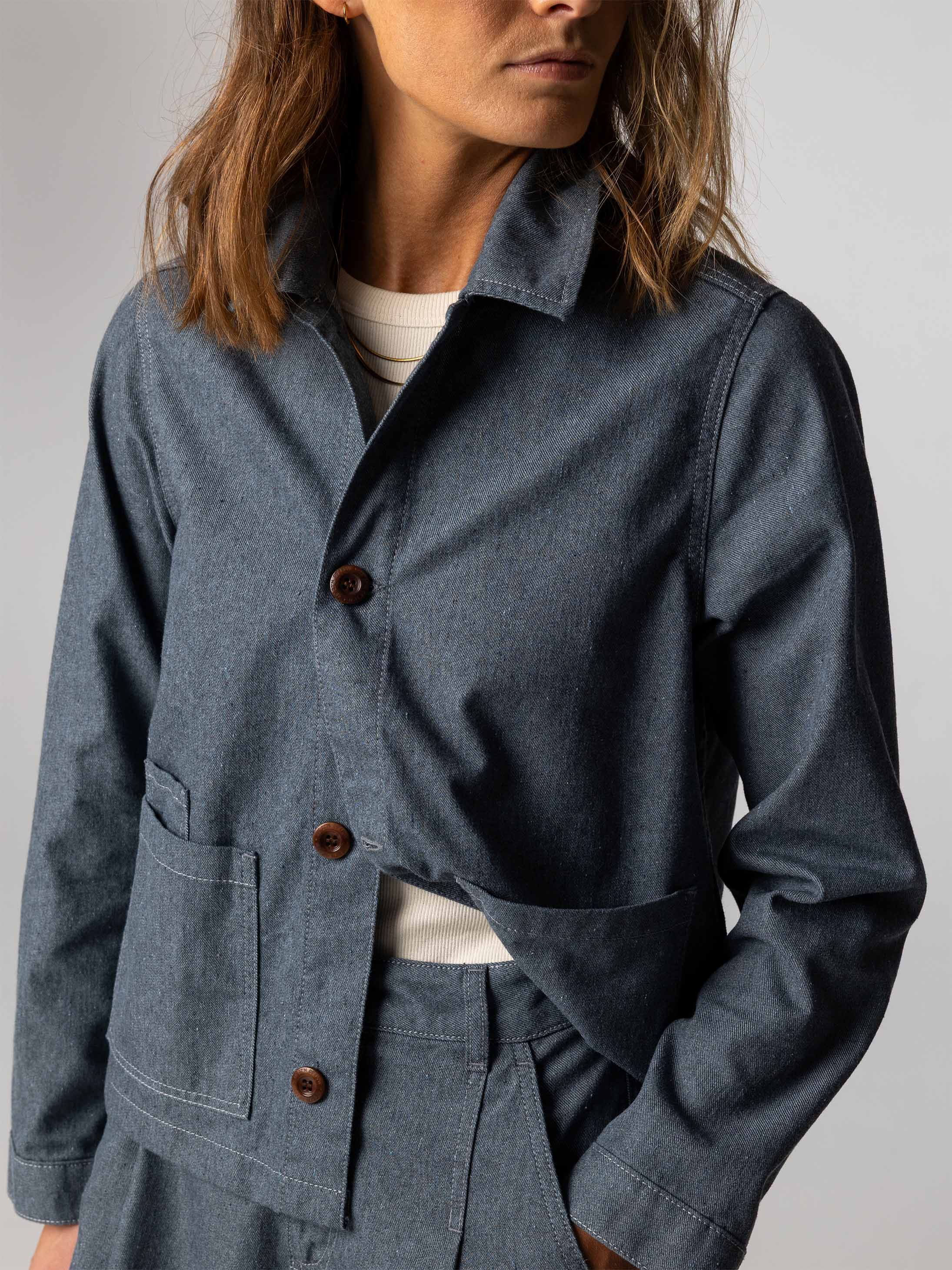 Women's Resurge Denim Chore Jacket - Image 2
