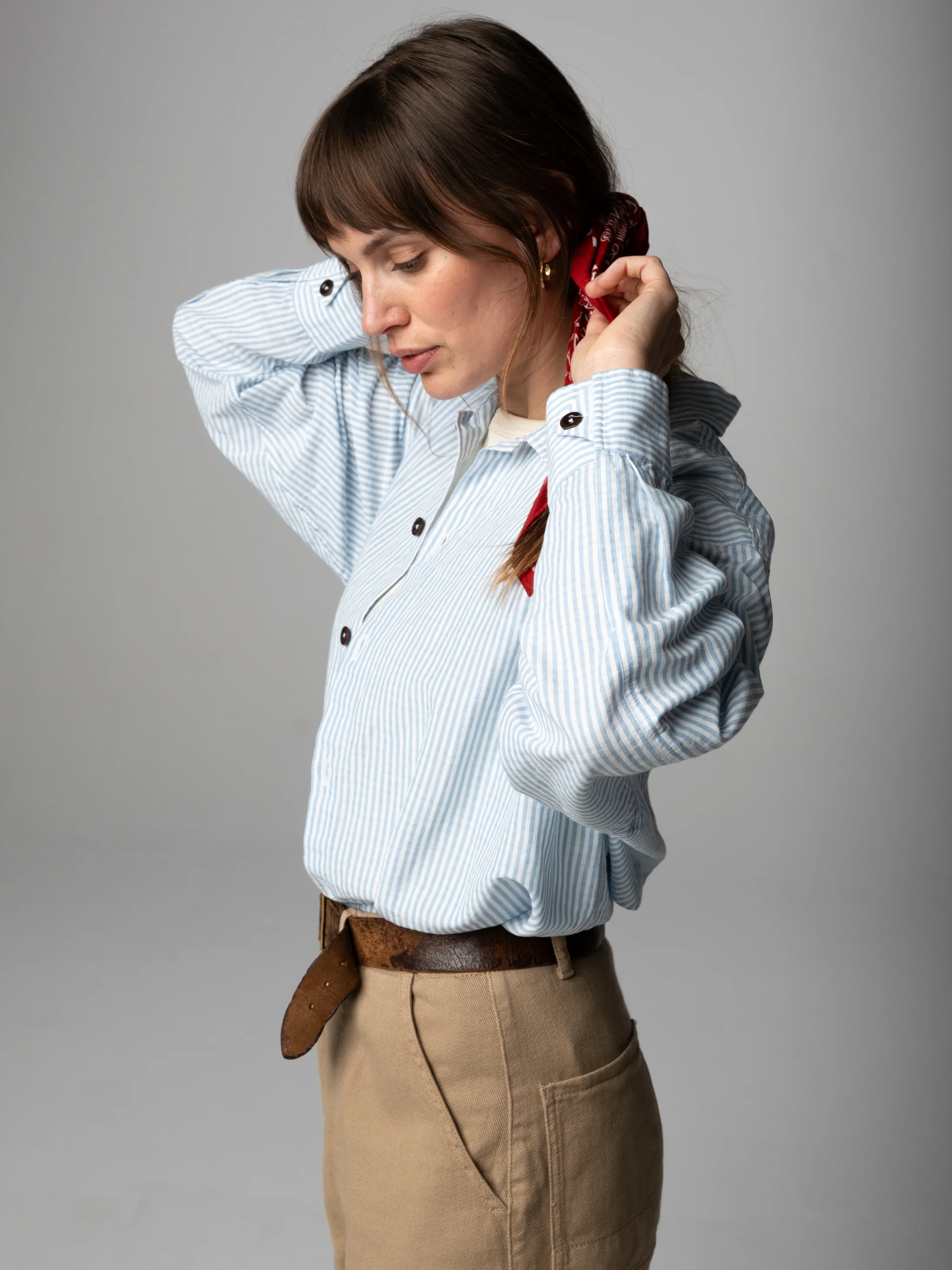Women's Seren Stripe Shirt - Image 2