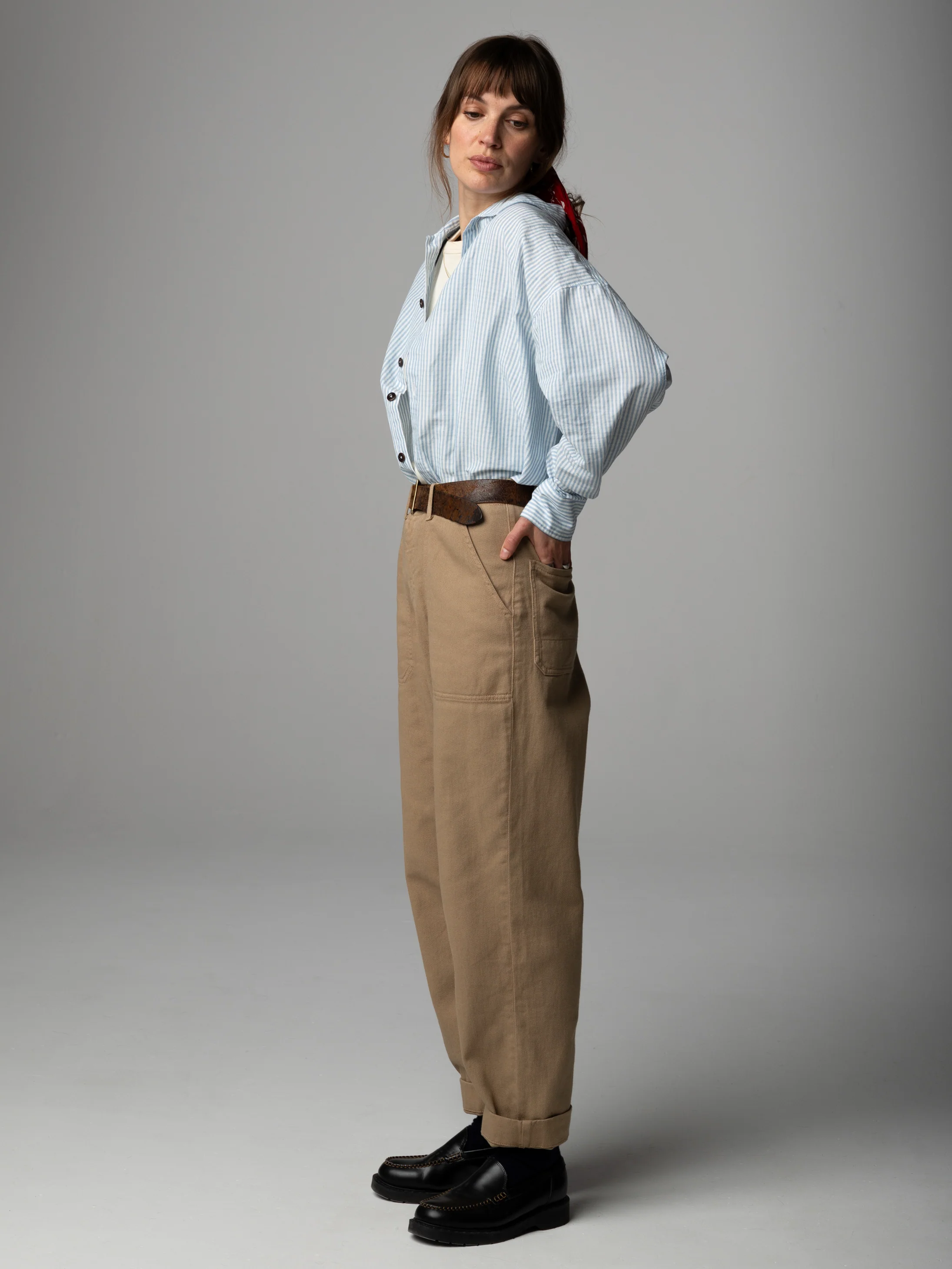 Women's Seren Stripe Shirt - Image 4