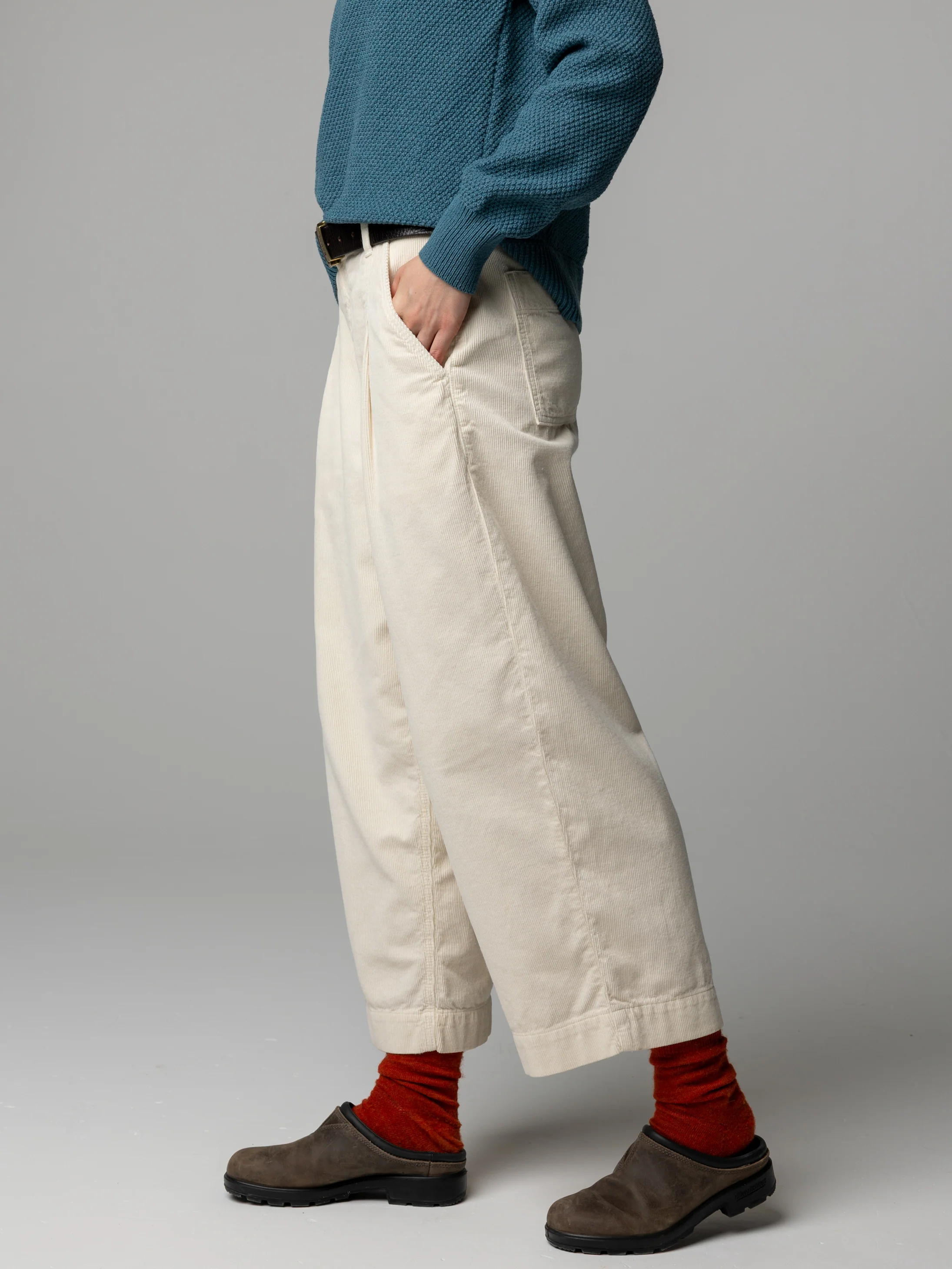 Women's Studio Light Cord Trouser - Image 3