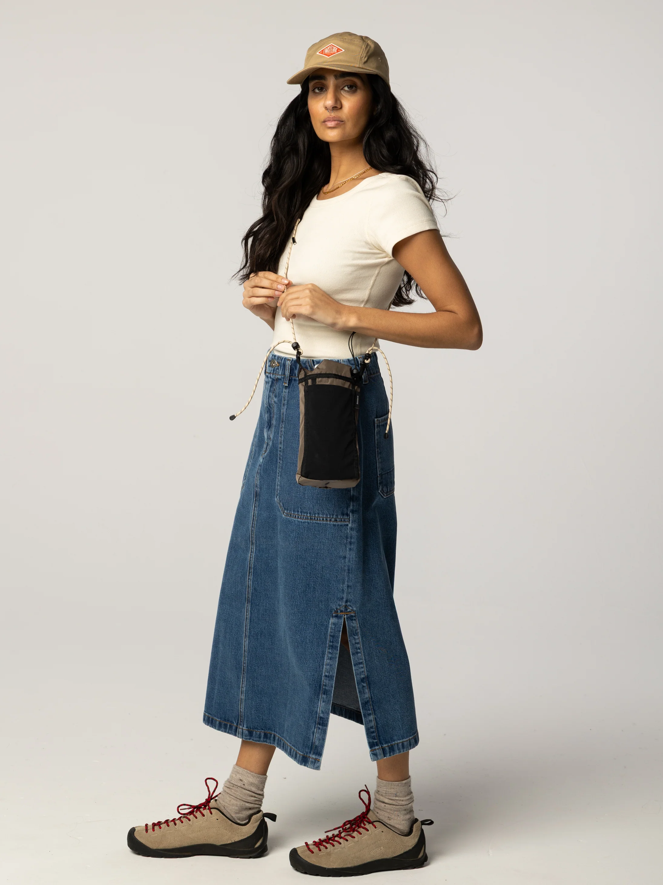Women's Yarrel Denim A-Line Skirt - Image 3