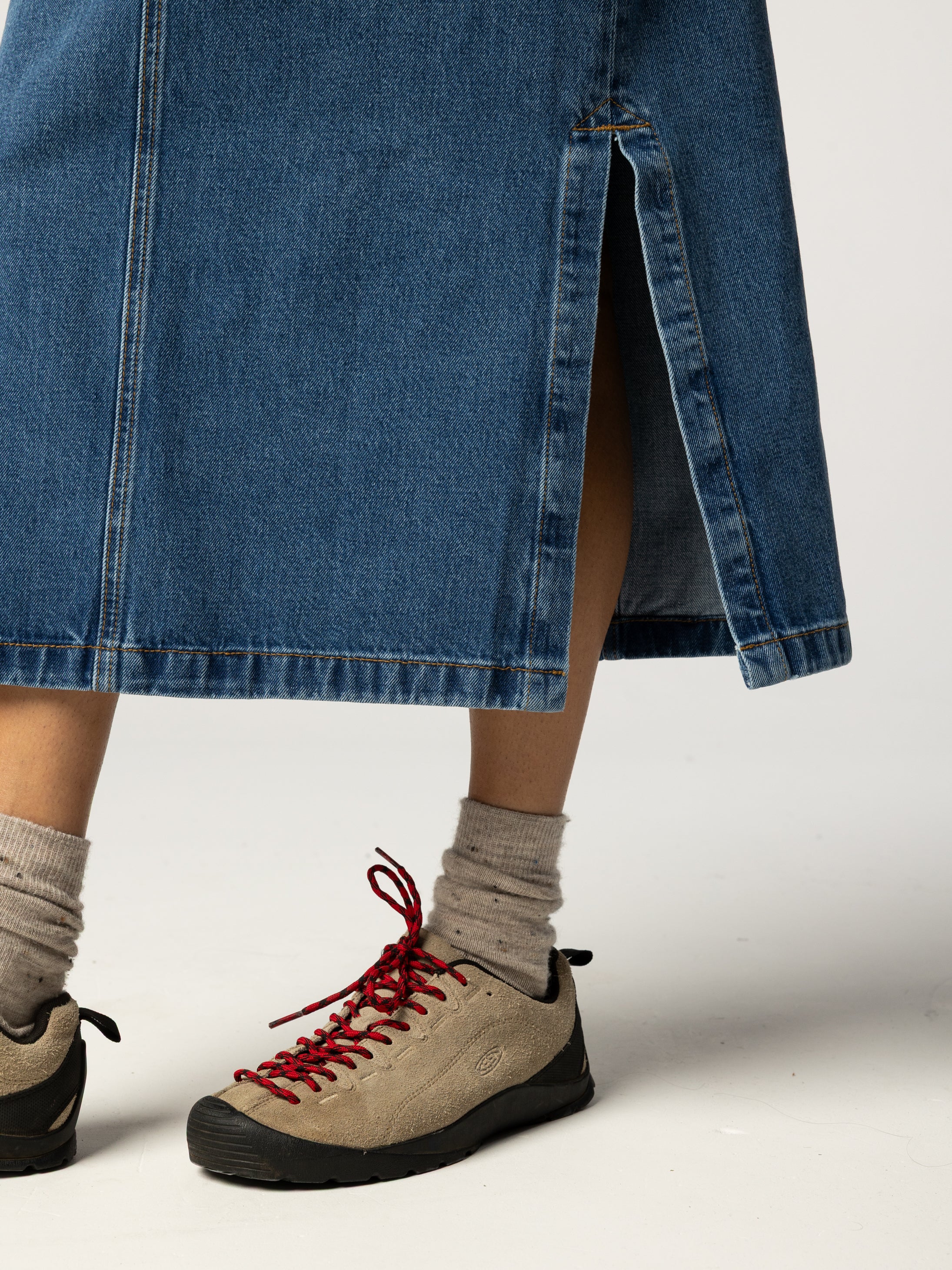 Women's Yarrel Denim A-Line Skirt - Image 6