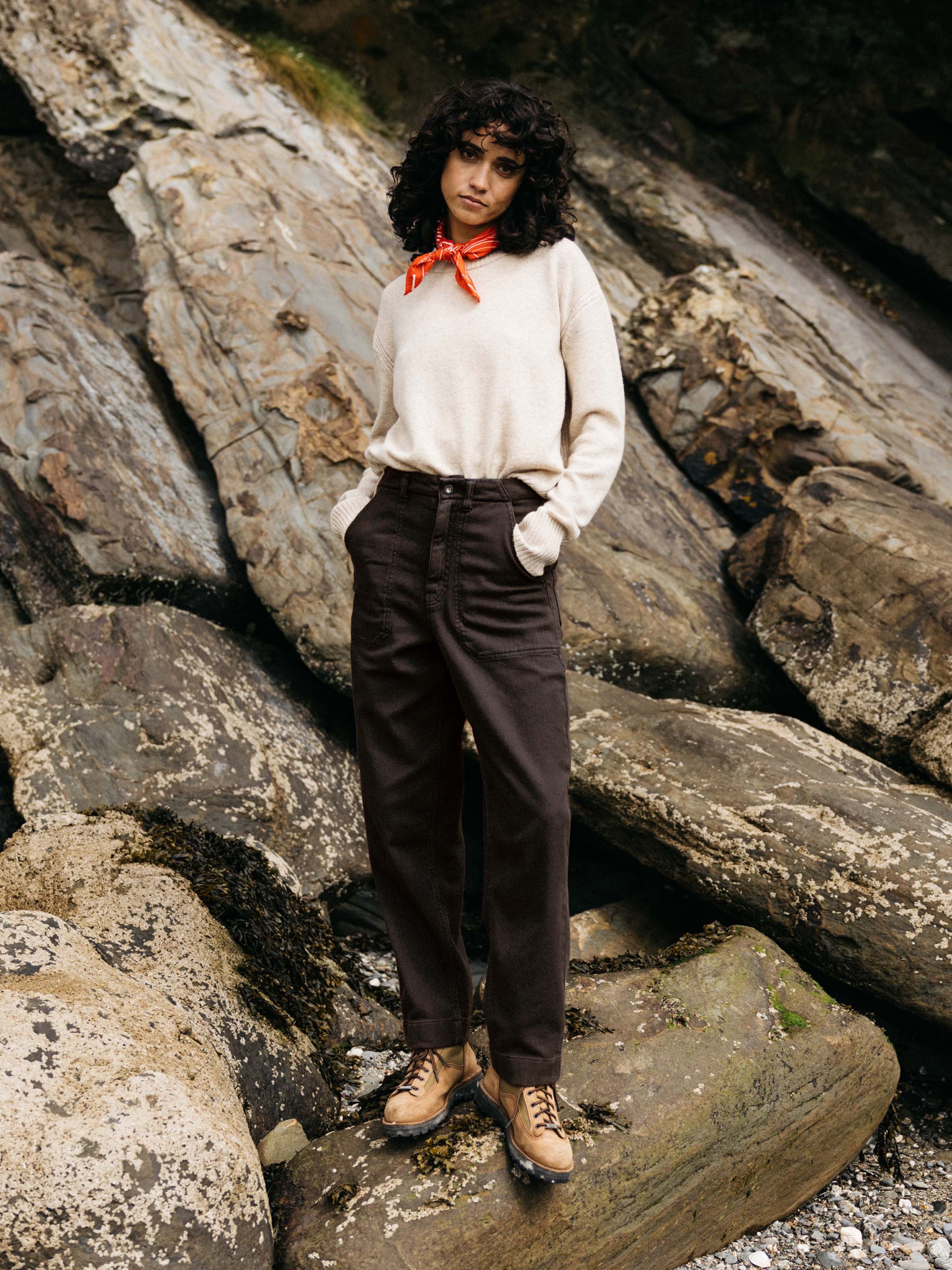 Women's Yarrel Canvas Trouser - Image 2