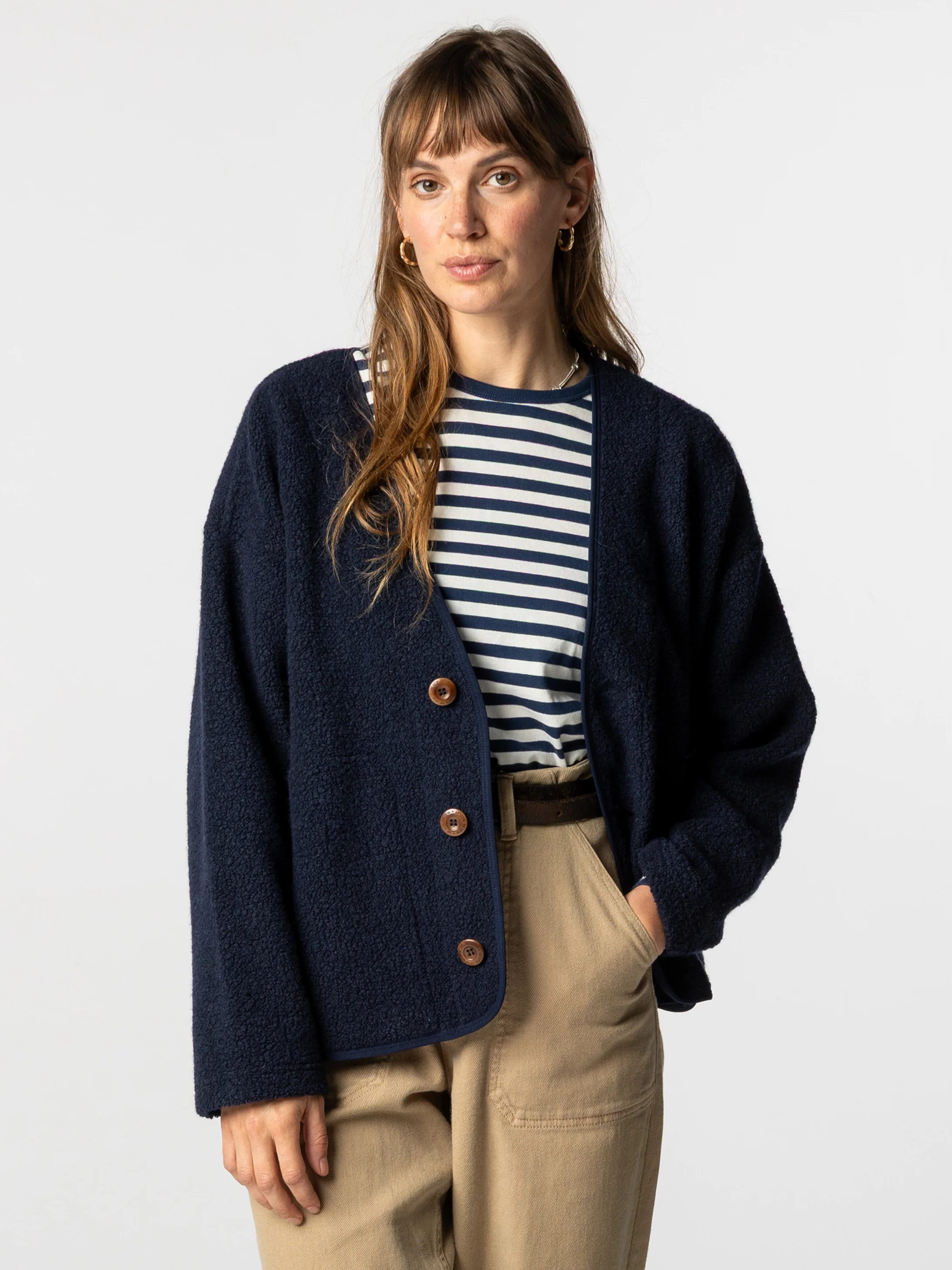 Women's Elowen Fleece Cardigan - Image 2