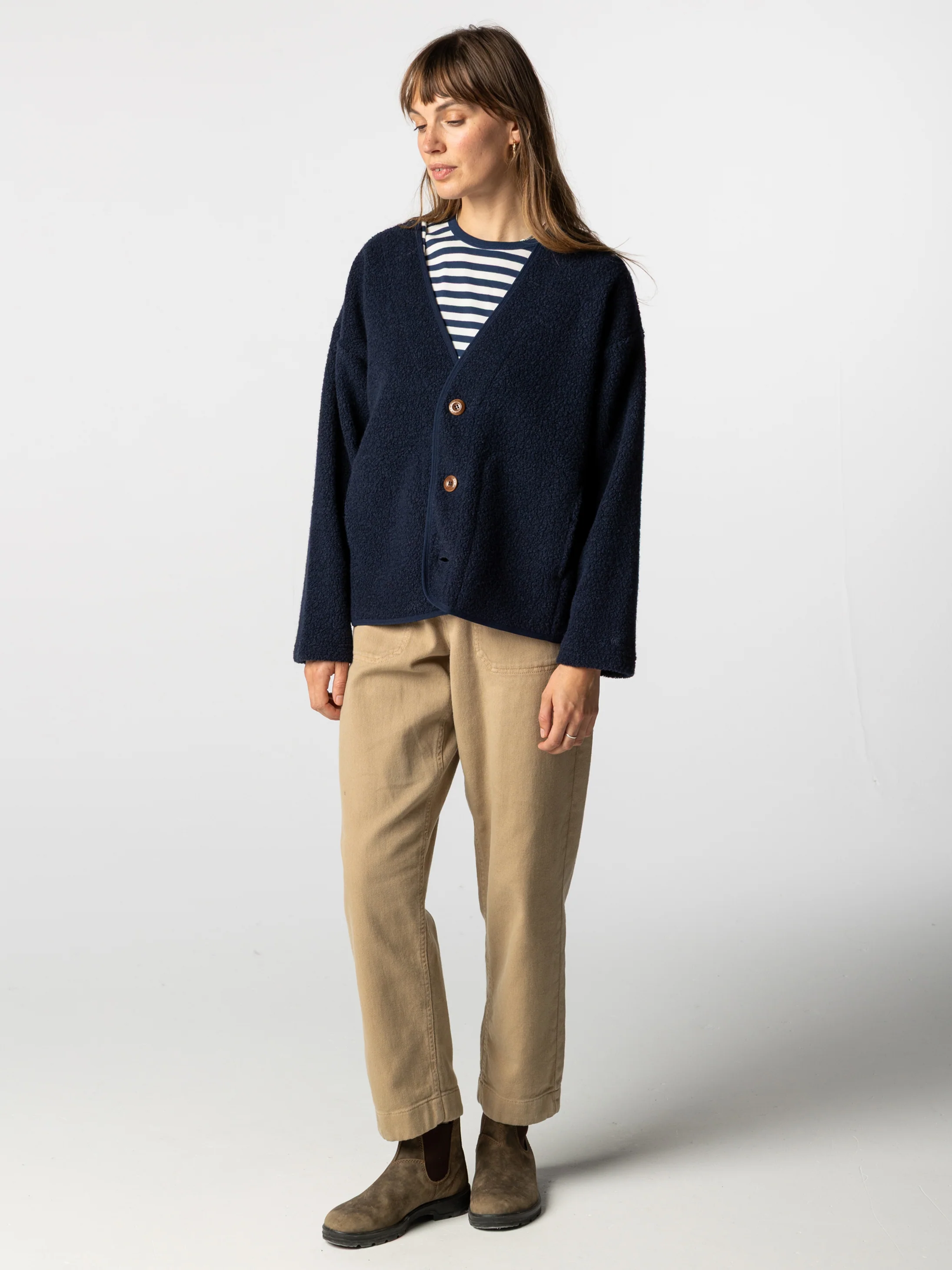 Women's Elowen Fleece Cardigan - Image 4