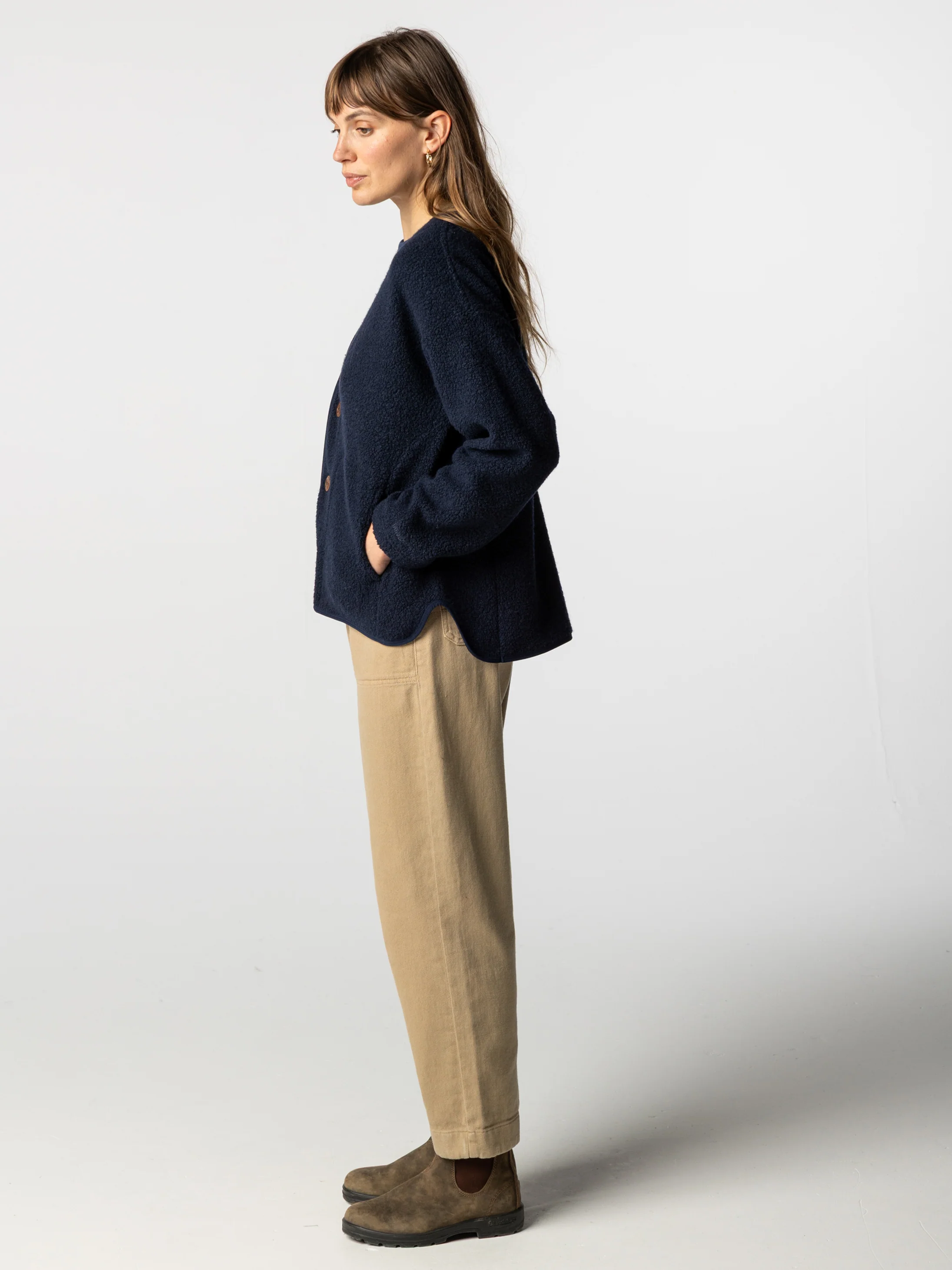 Women's Elowen Fleece Cardigan - Image 6