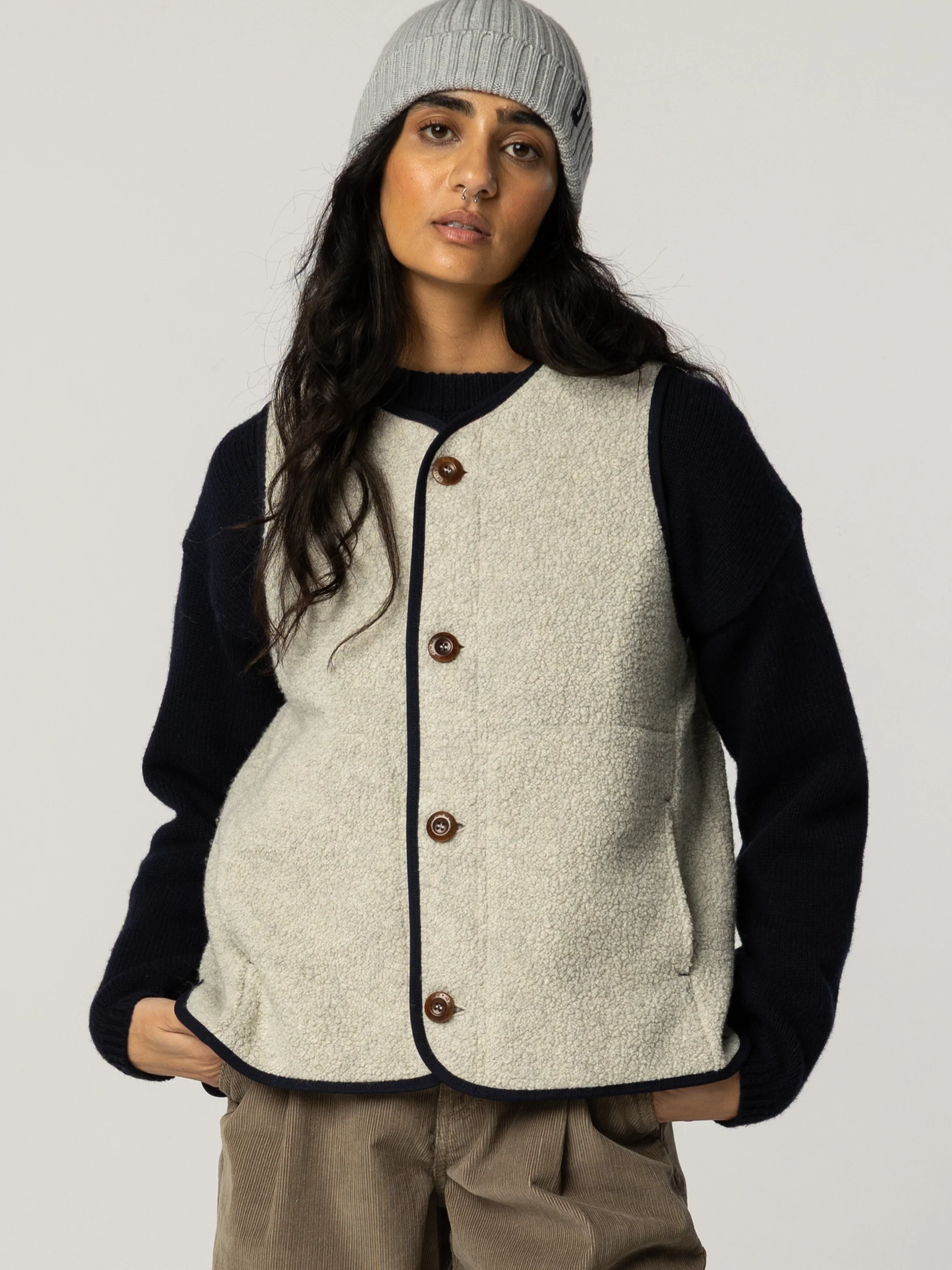 Women's Elowen Fleece Gilet - Image 3