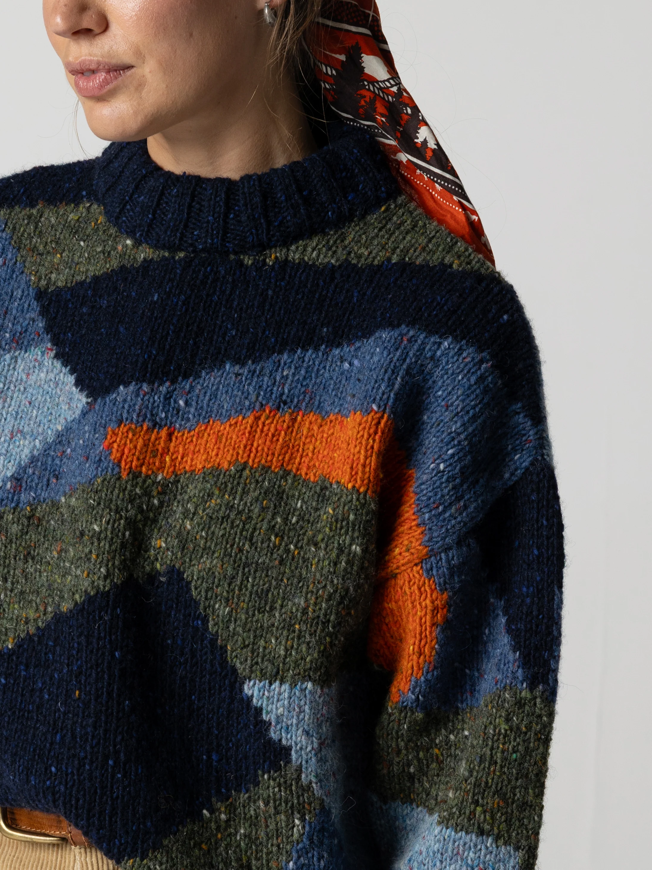 Women's Moorland Stitch Jumper - Image 7